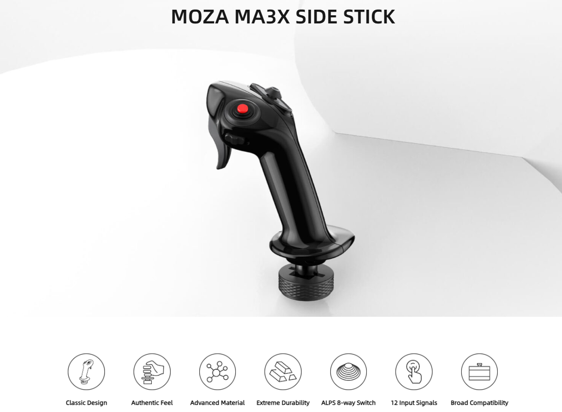 Moza MA3X Side Stick - AS005
