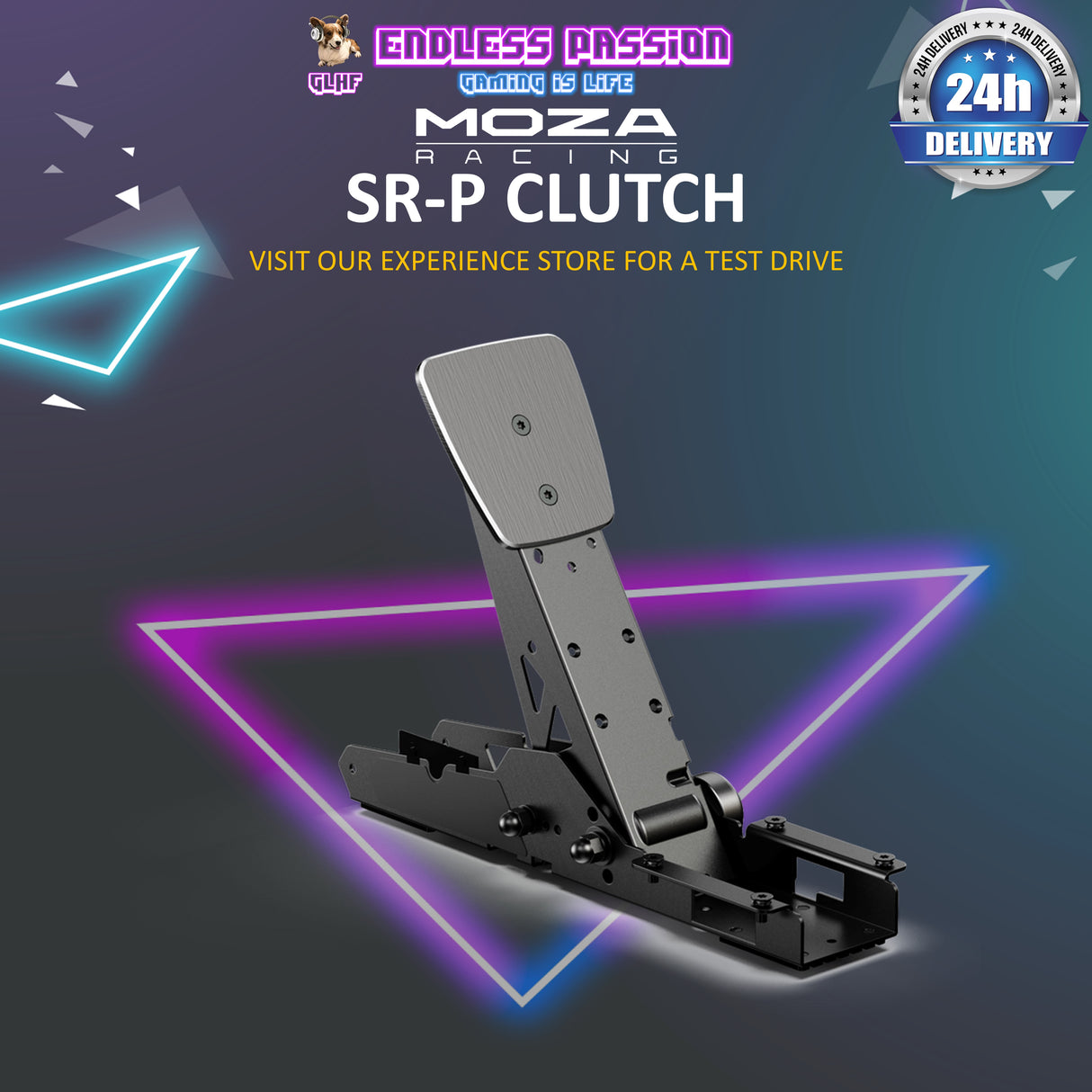 Moza SR-P Clutch Pedal - RS111