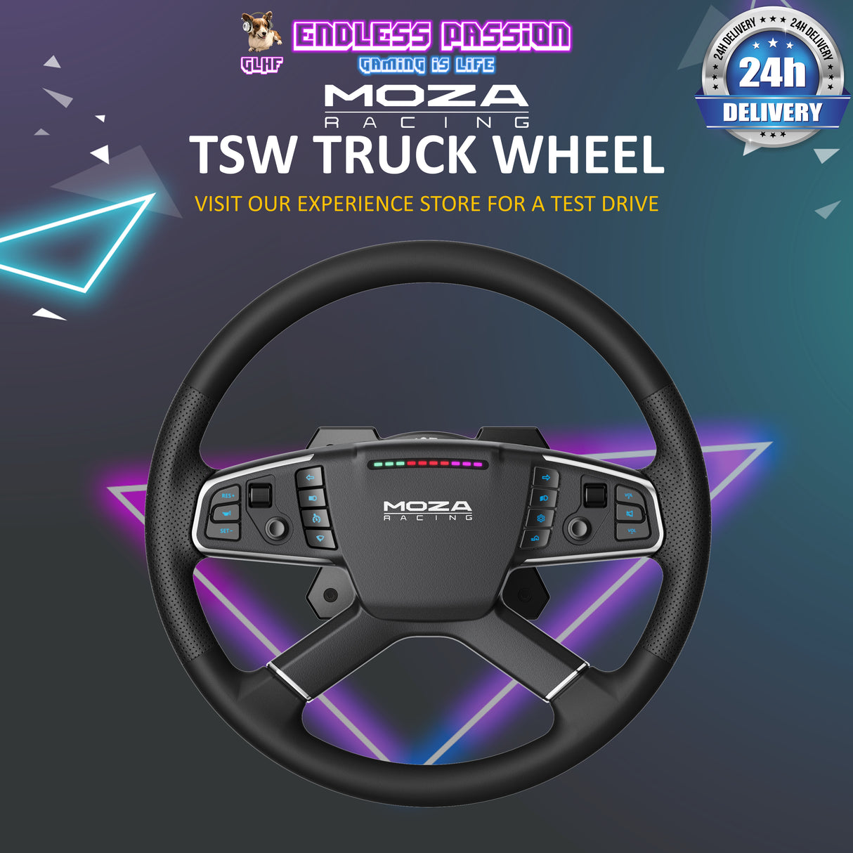 Moza TSW Truck Wheel - RS060