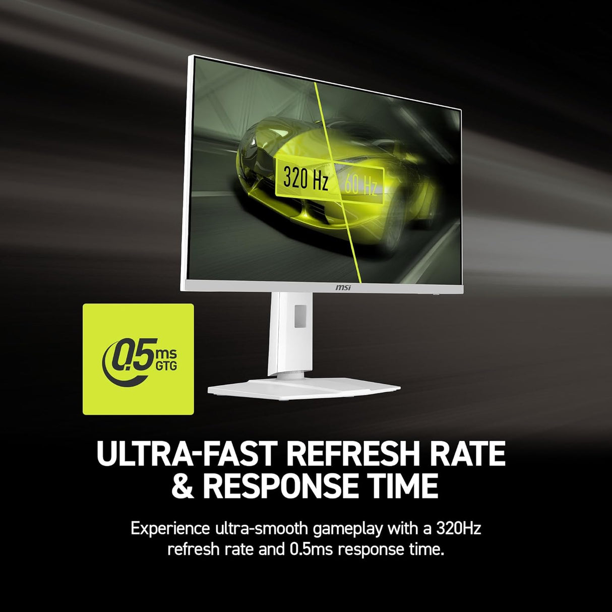 MSI MAG 274QRFW X32 27" WQHD Rapid IPS 320Hz Gaming Monitor