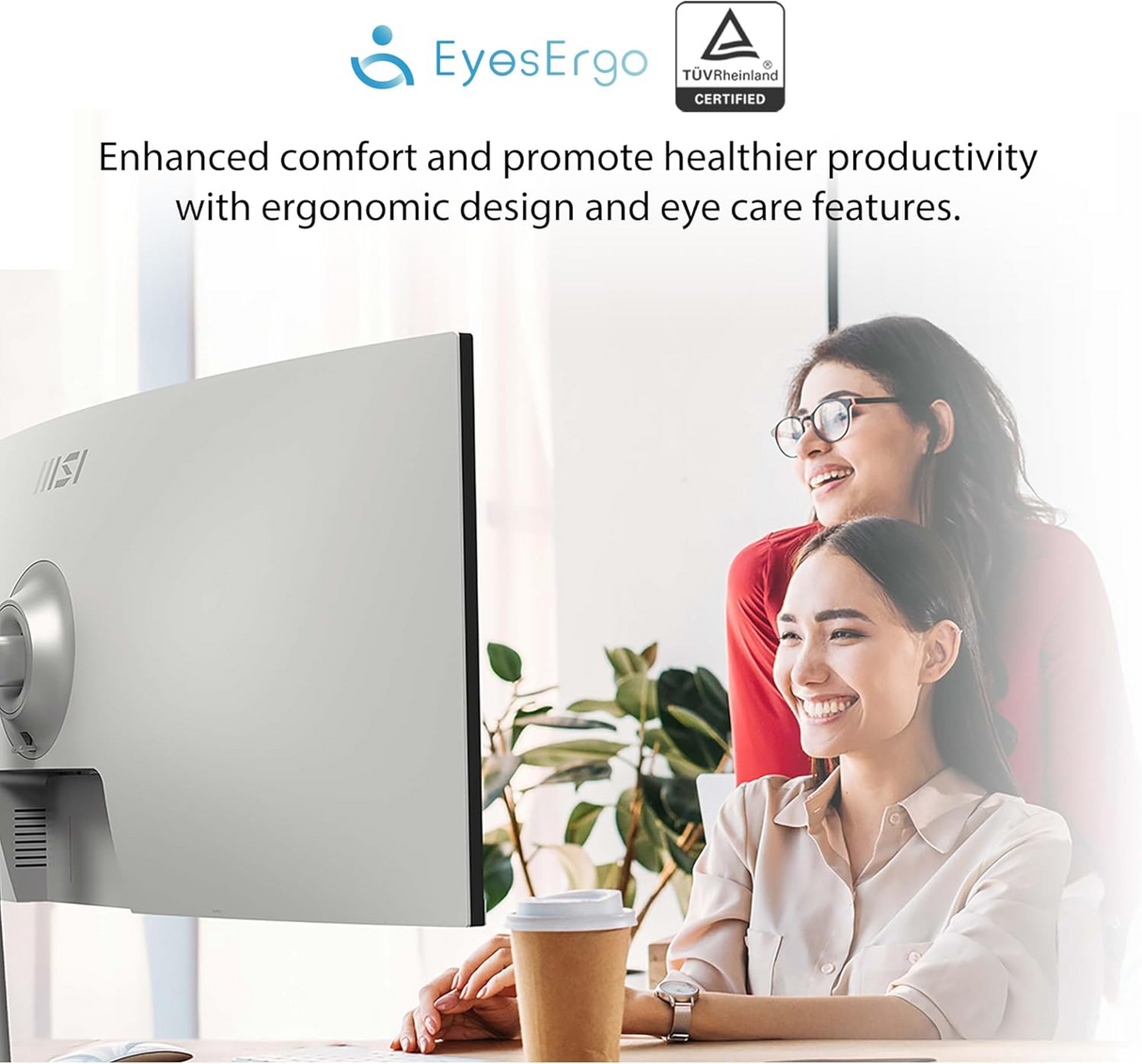 MSI Modern MD342CQPW Business & Productivity Monitor