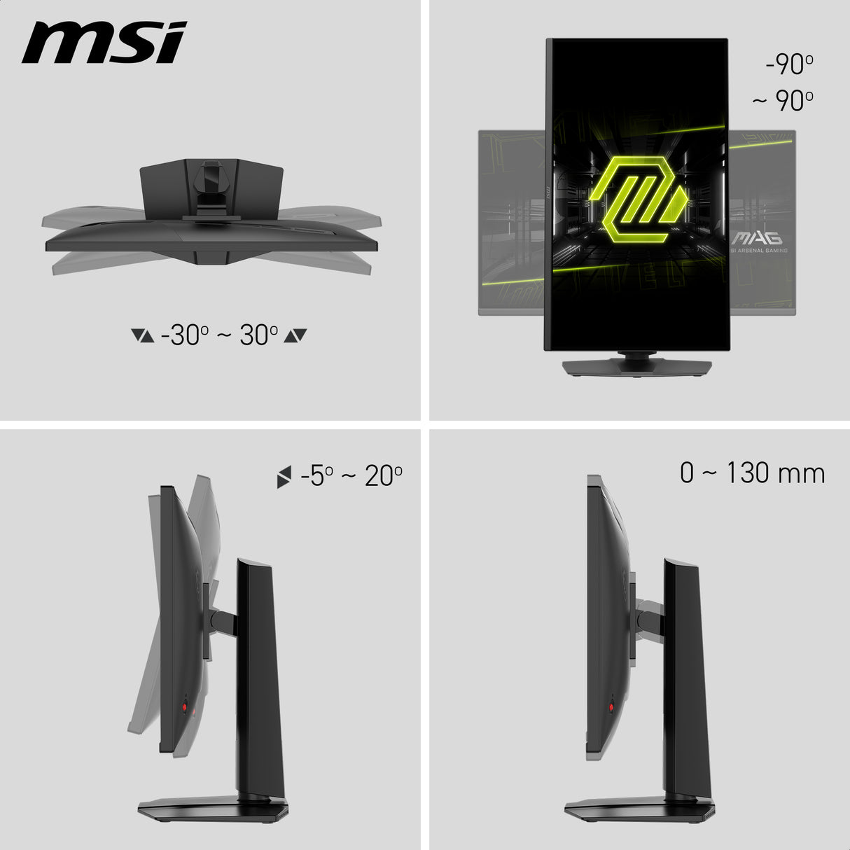 MSI MAG 275UPD E14 27" Dual Model IPS Gaming Monitor