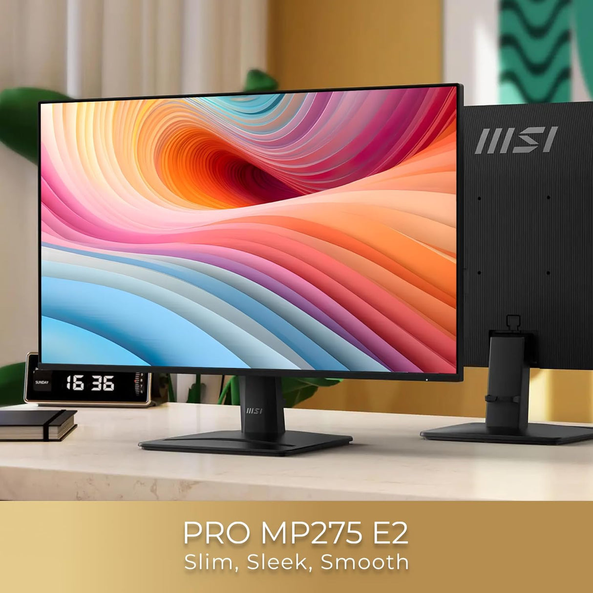 MSI Pro MP275 E2 27" Full HD 120Hz 1ms (MPRT) Productivity Monitor