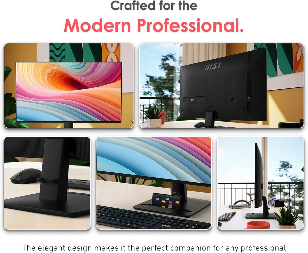 MSI Pro MP275 E2 27" Full HD 120Hz 1ms (MPRT) Productivity Monitor