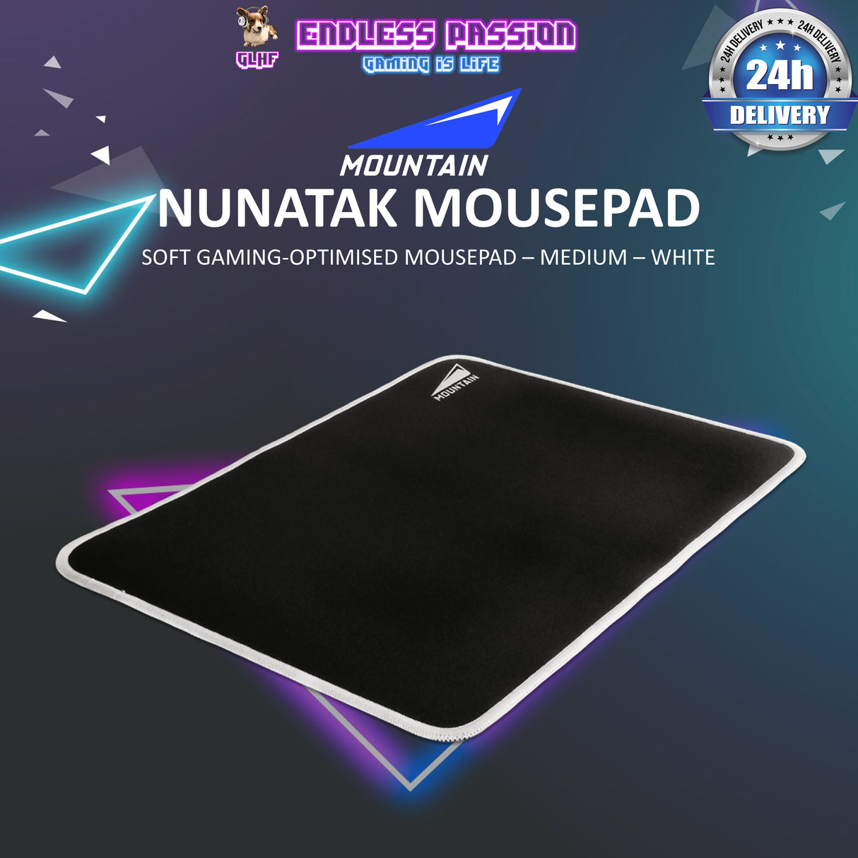 Mountain Nunatak Mousepad - Medium