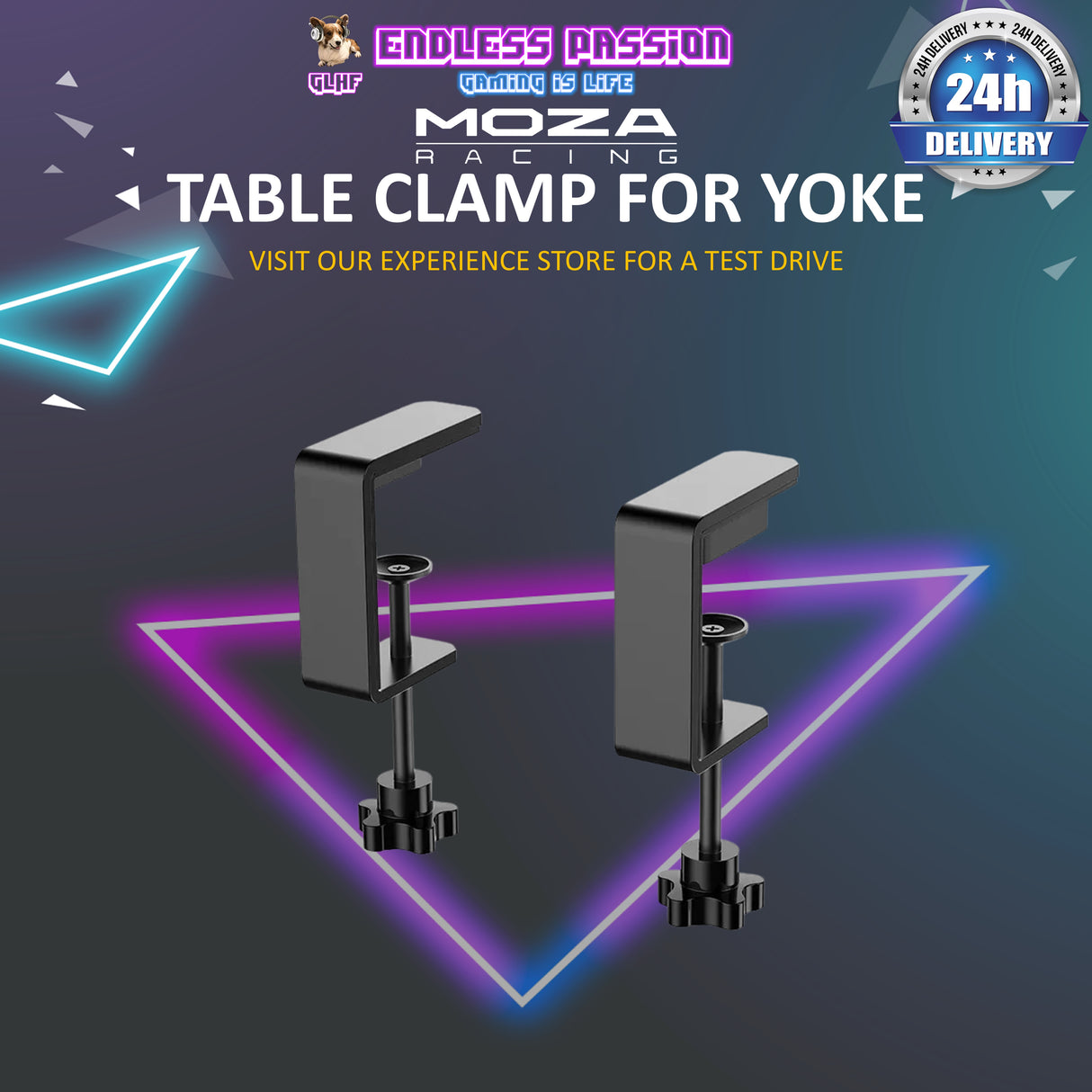 Moza Clamp For Yoke - AS013