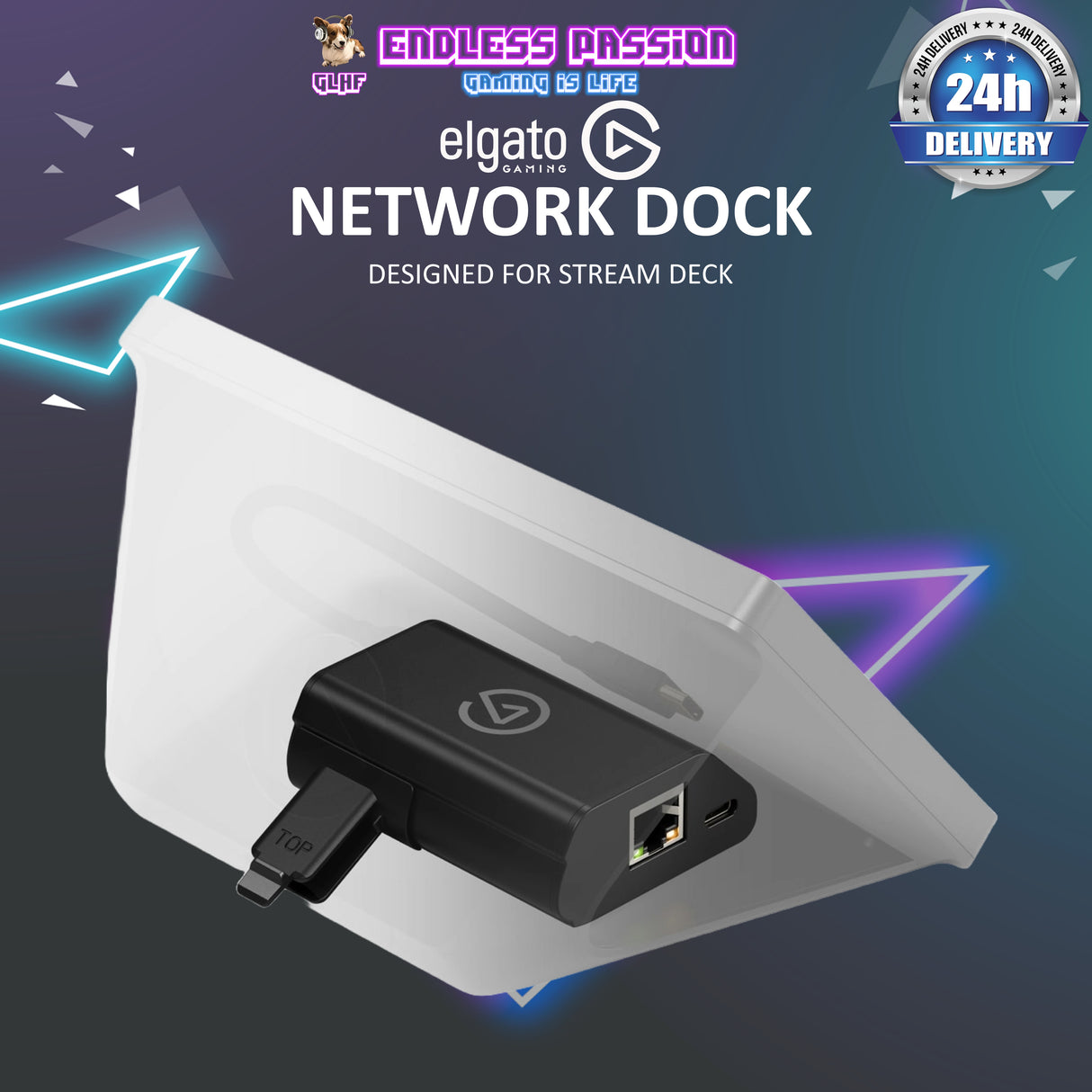 Elgato Network Dock for Stream Deck - CS-10GBW9901