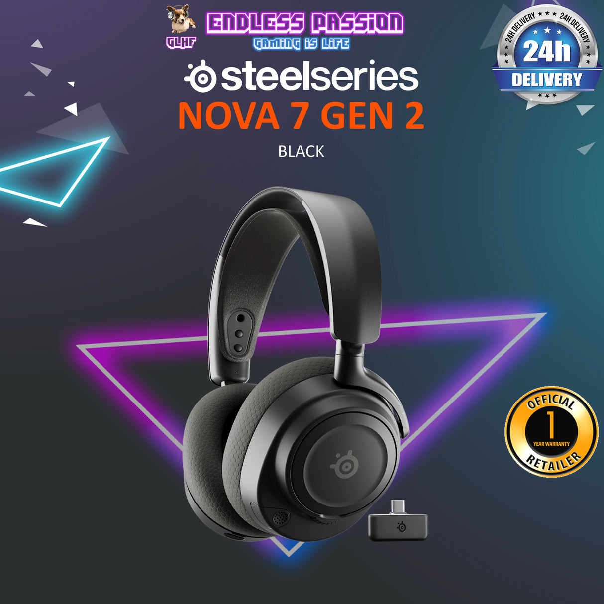 SteelSeries Arctis Nova 7 Wireless Gen 2 Gaming Headset