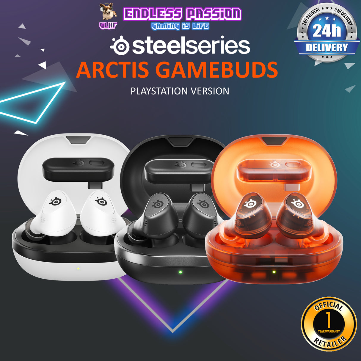 SteelSeries Arctis Gamebuds for PlayStation
