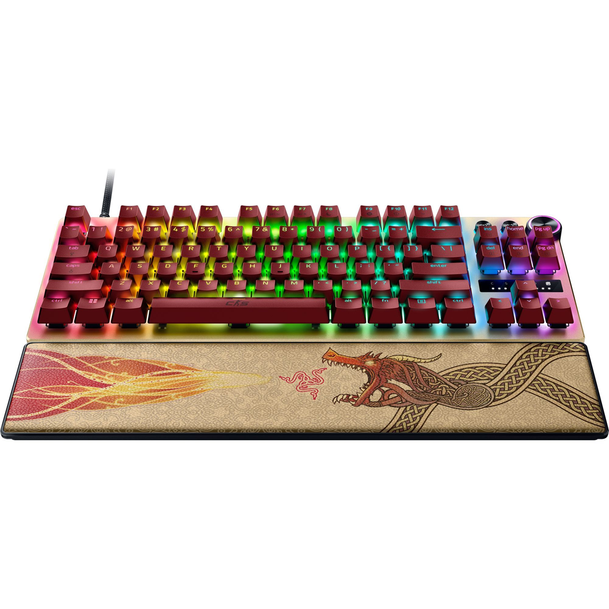Razer Huntsman V3 Pro Tenkeyless - Tenkeyless Analog Optical Esports Keyboard US Layout - Counter-Strike 2 Edition - FRML Packaging