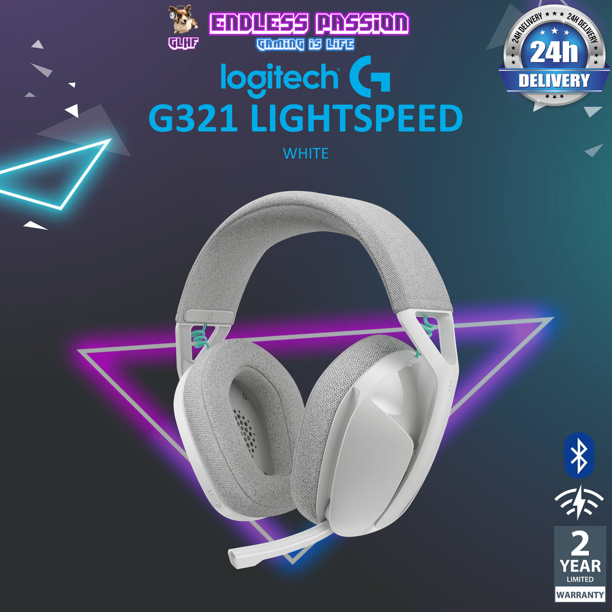 Logitech G321 Lightspeed Wireless Gaming Headset