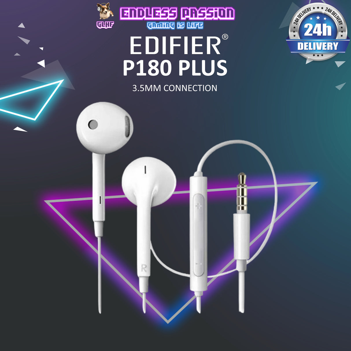 Edifier P180 - Earbuds with Remote and Mic