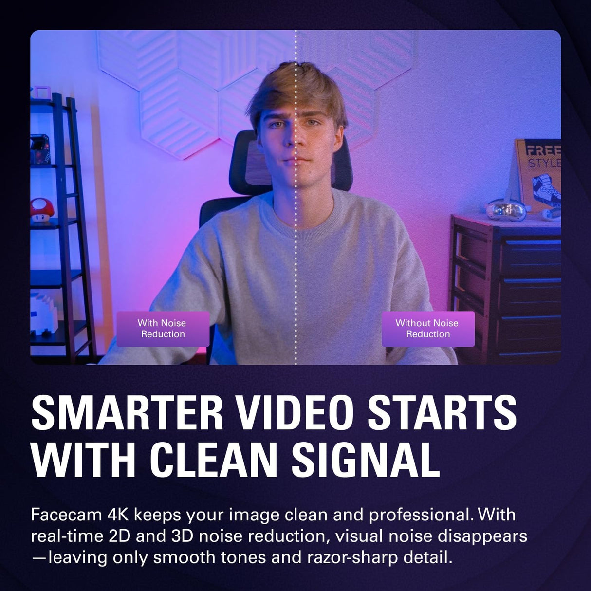 Elgato Facecam 4K - Ultra HD at 60FPS