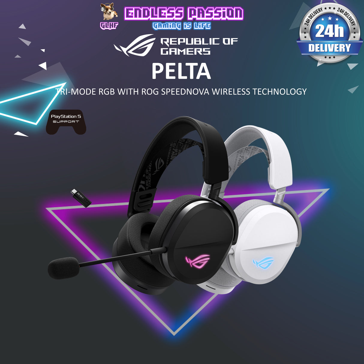 ASUS ROG Pelta Wireless Gaming Headset