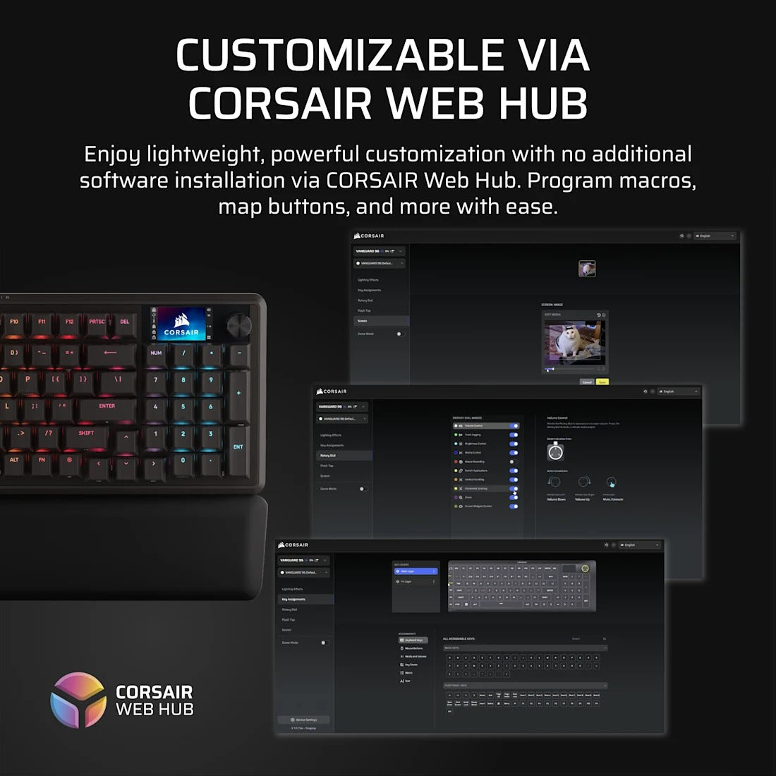 Corsair Vanguard 96 Mechanical Wired Gaming Keyboard