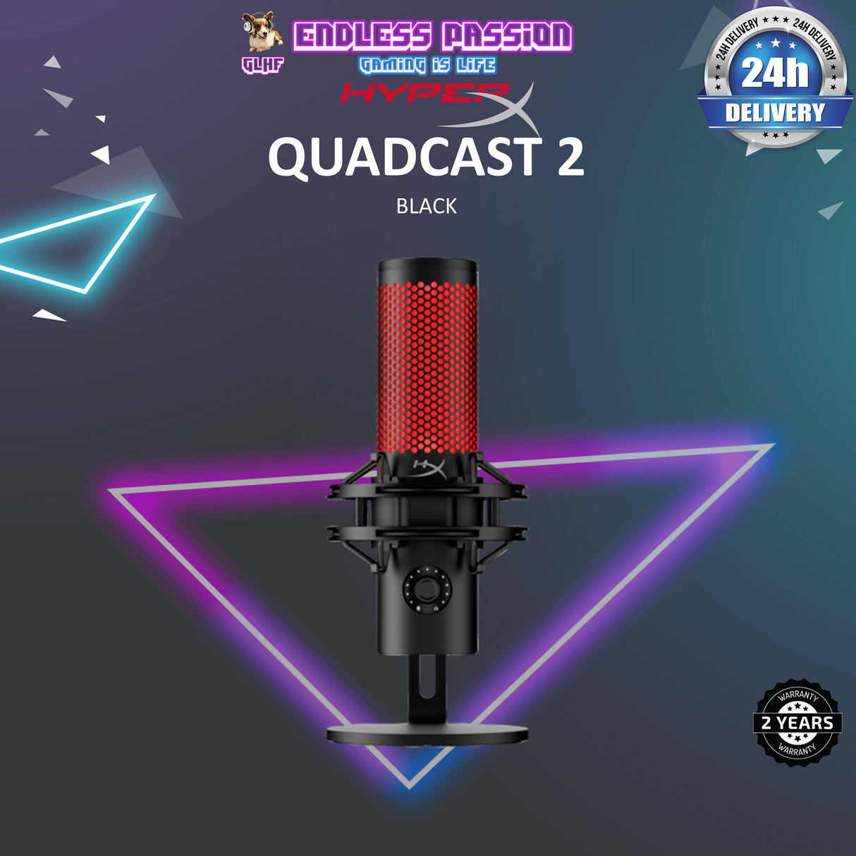 HyperX QuadCast 2 Microphone