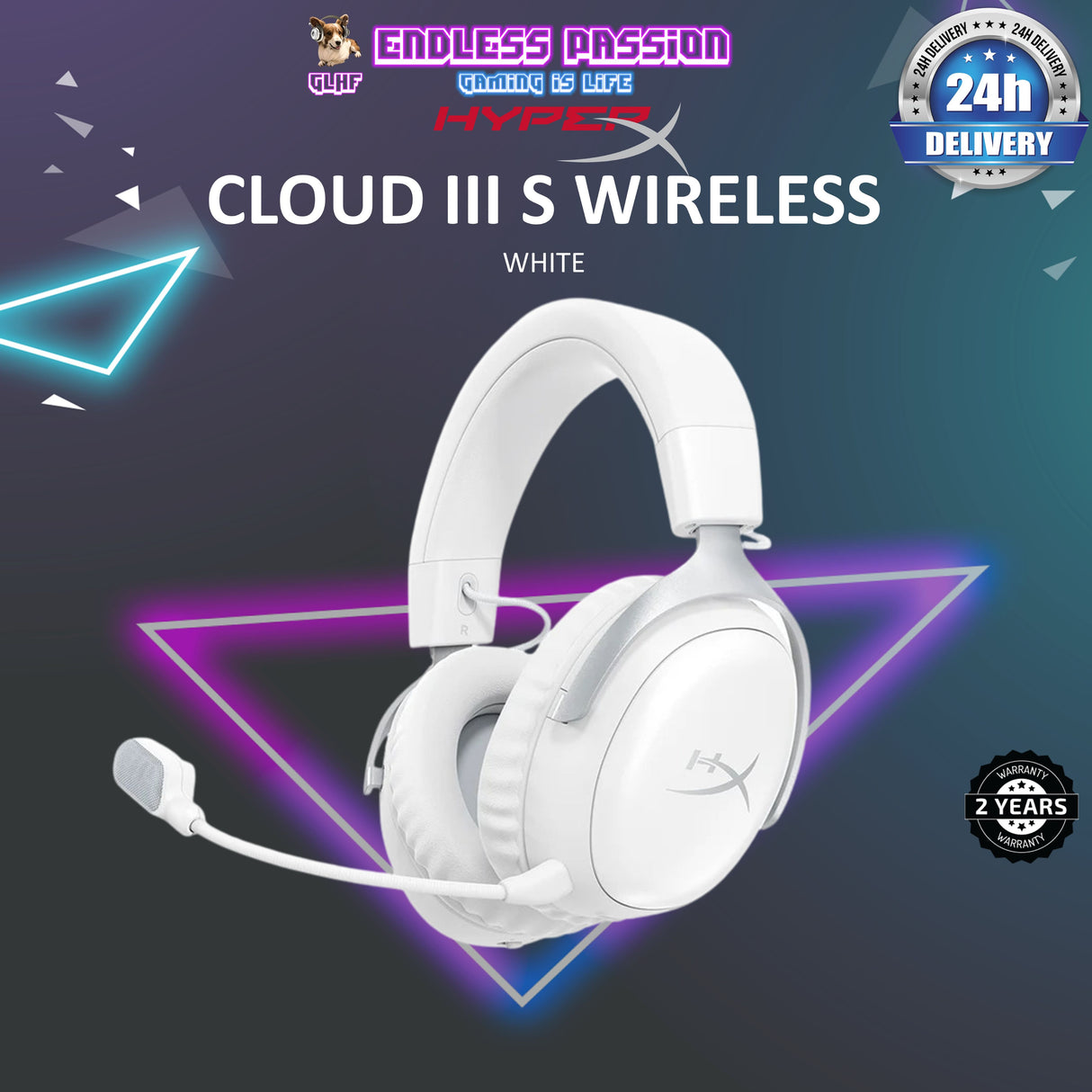 HyperX Cloud III S Wireless Gaming Headset