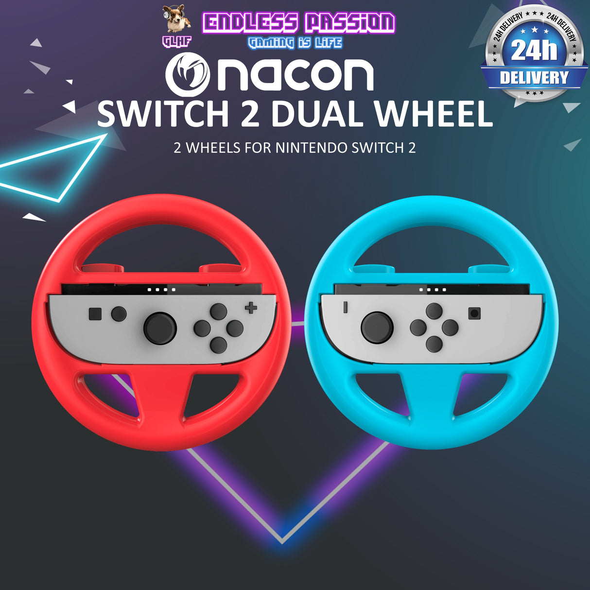 Nacon 2 Wheels for Nintendo Switch 2