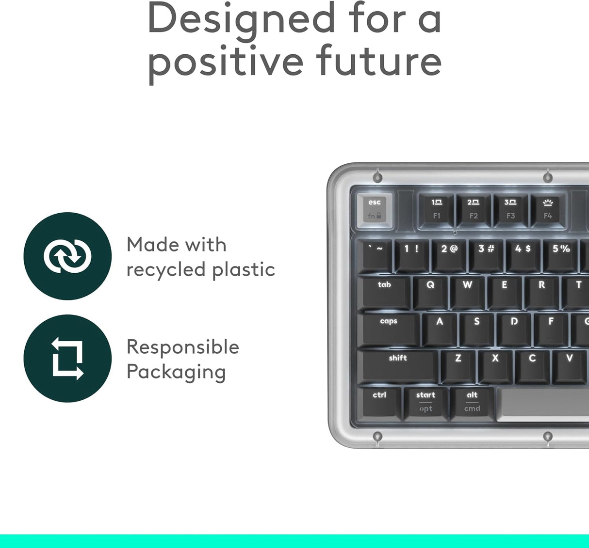 Logitech Alto Keys K98M Wireless Mechanical Keyboard - Graphite