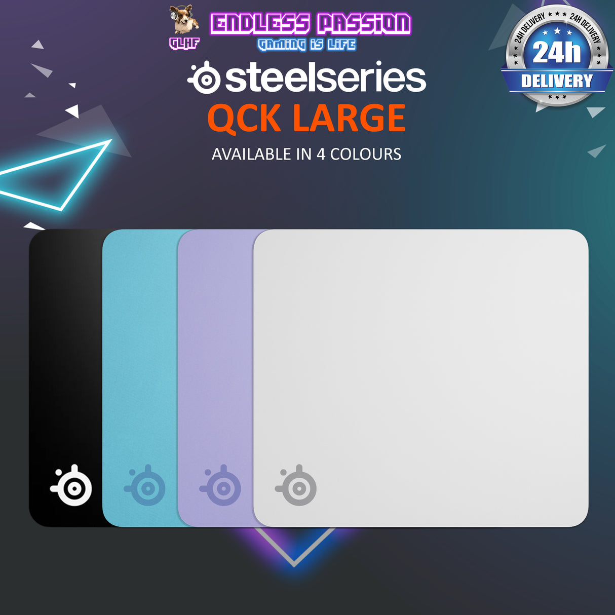 SteelSeries QCK Large Gaming Mousepad
