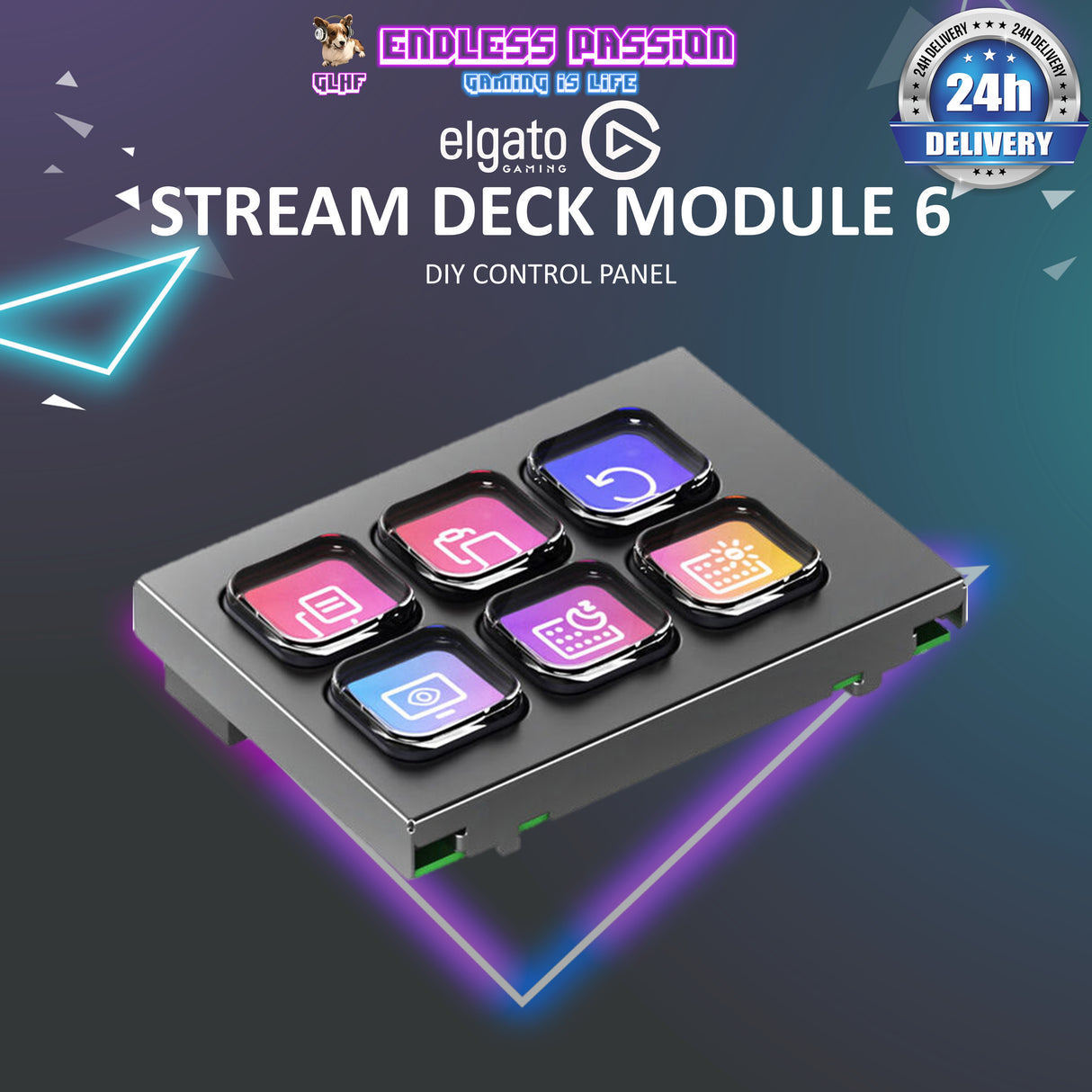 Elgato Stream Deck Module 6 (Membrane Keys, USB)