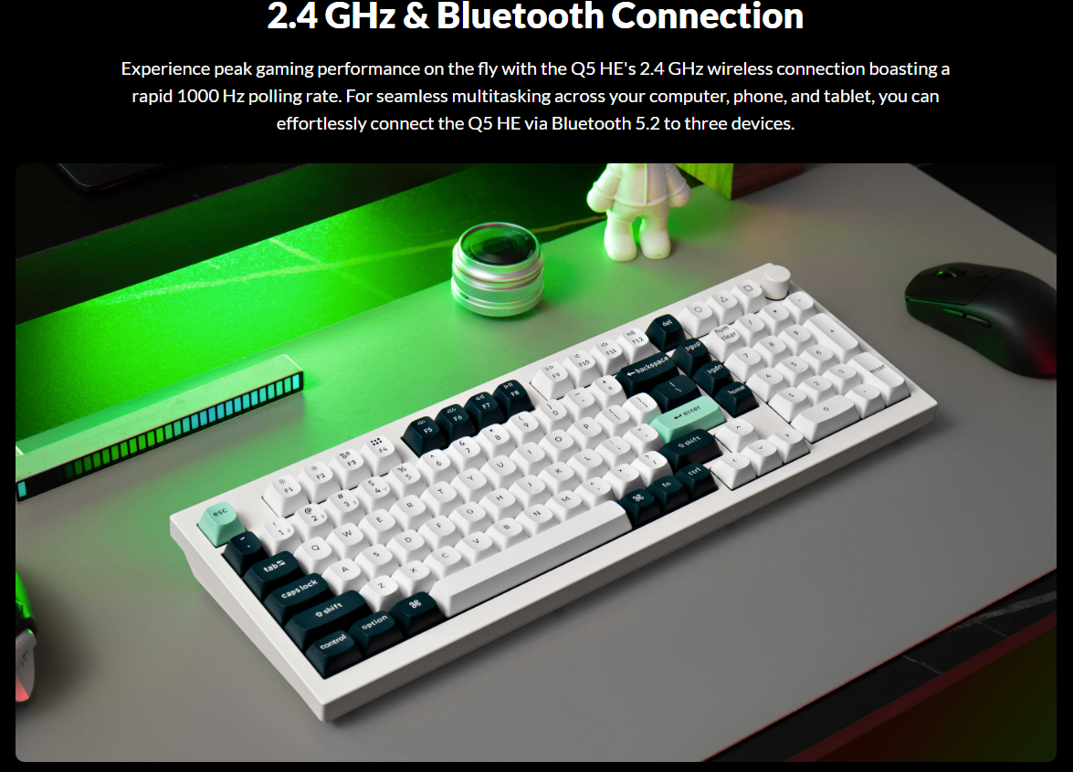 Keychron Q5 HE QMK Wireless Custom Keyboard