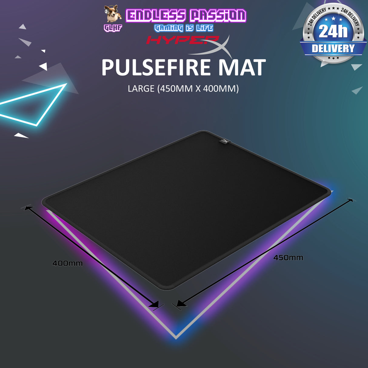 HyperX PulseFire Gaming Mouse Mat