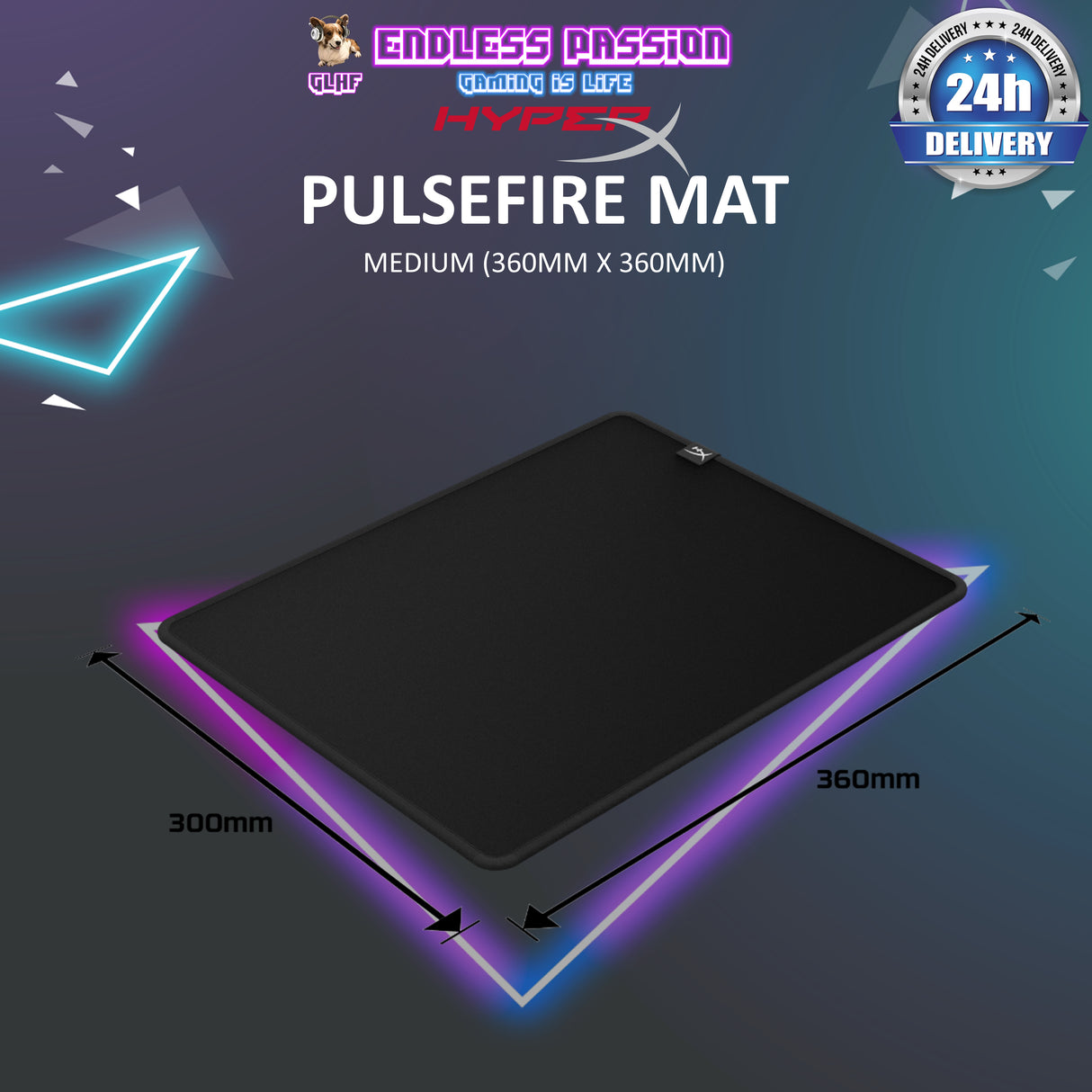 HyperX PulseFire Gaming Mouse Mat