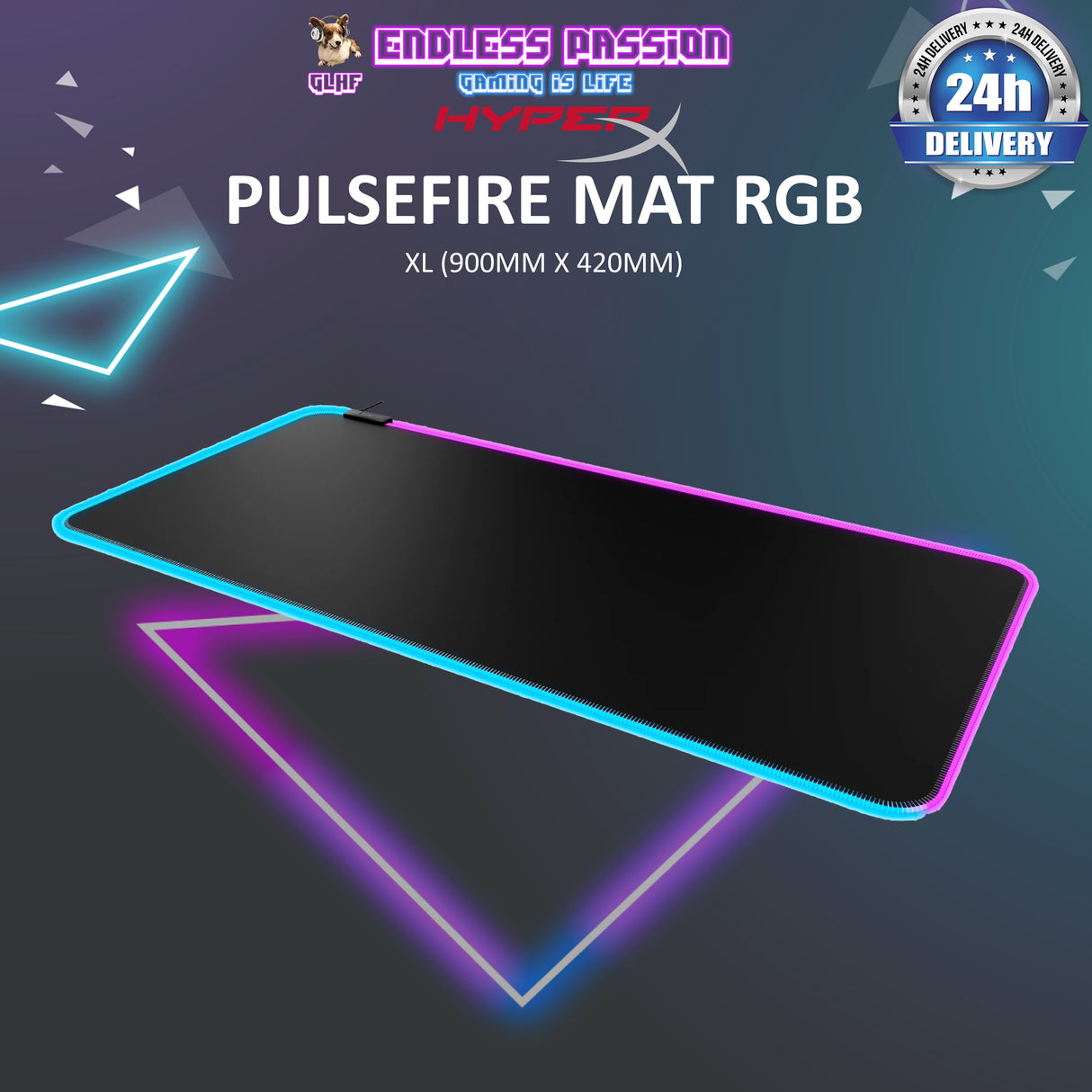 HyperX PulseFire Mat RGB Gaming Mouse
