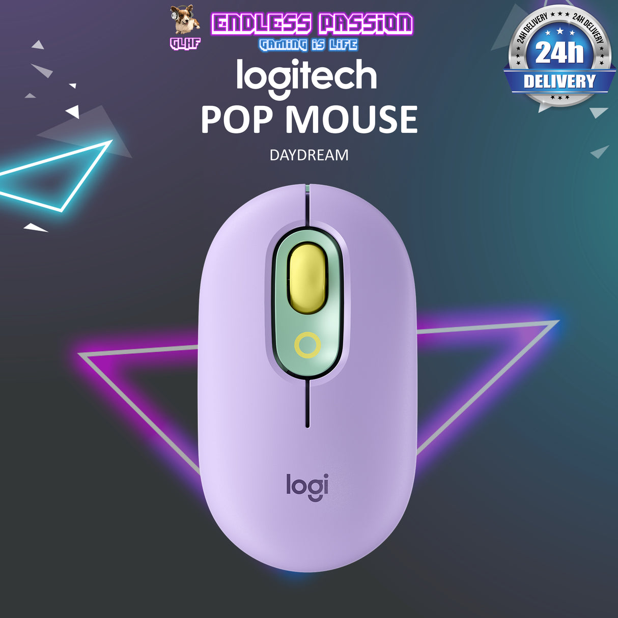 Logitech POP Mouse Wireless Mouse with Customizable Emojis