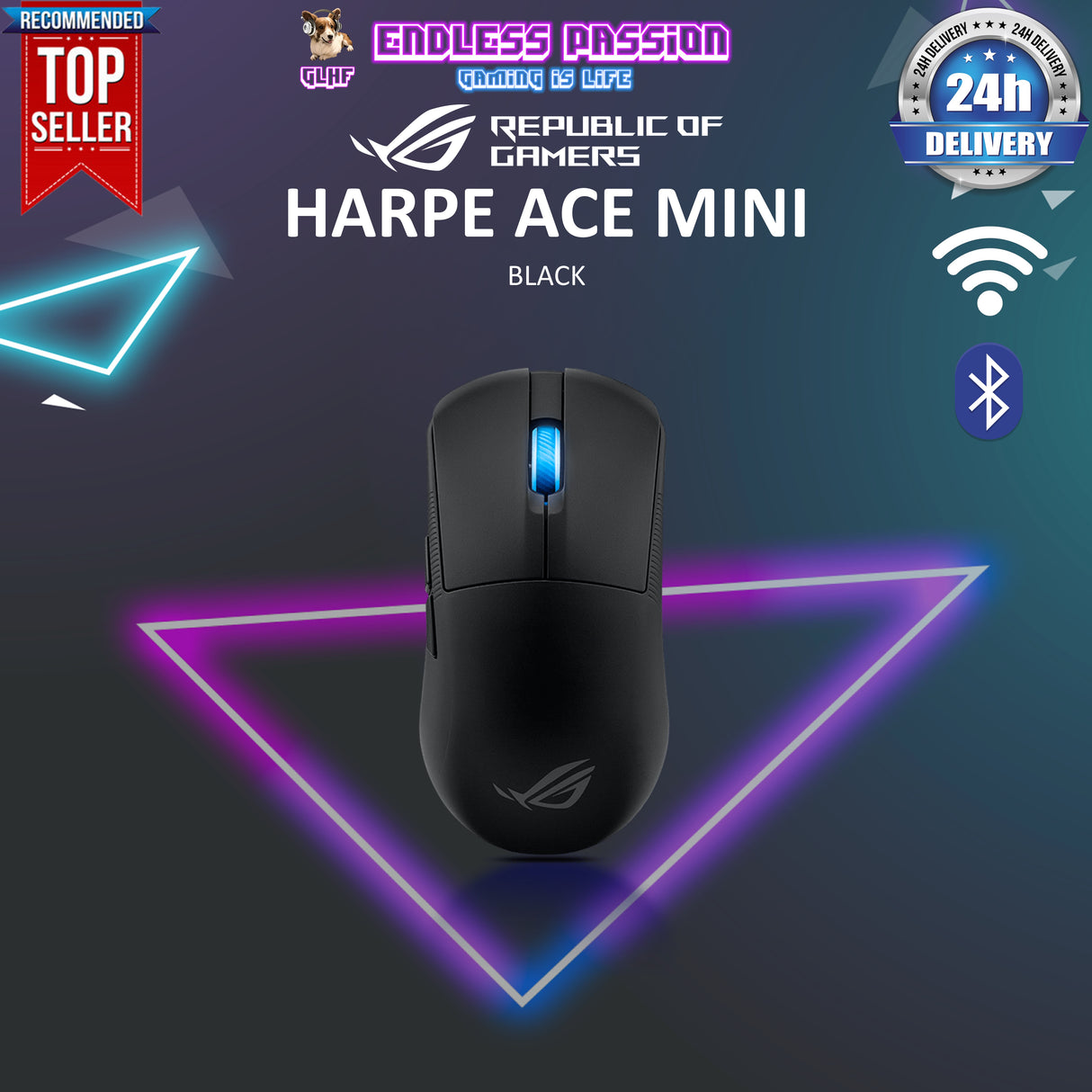 ASUS Rog Harpe Ace Mini Wireless Gaming Mouse