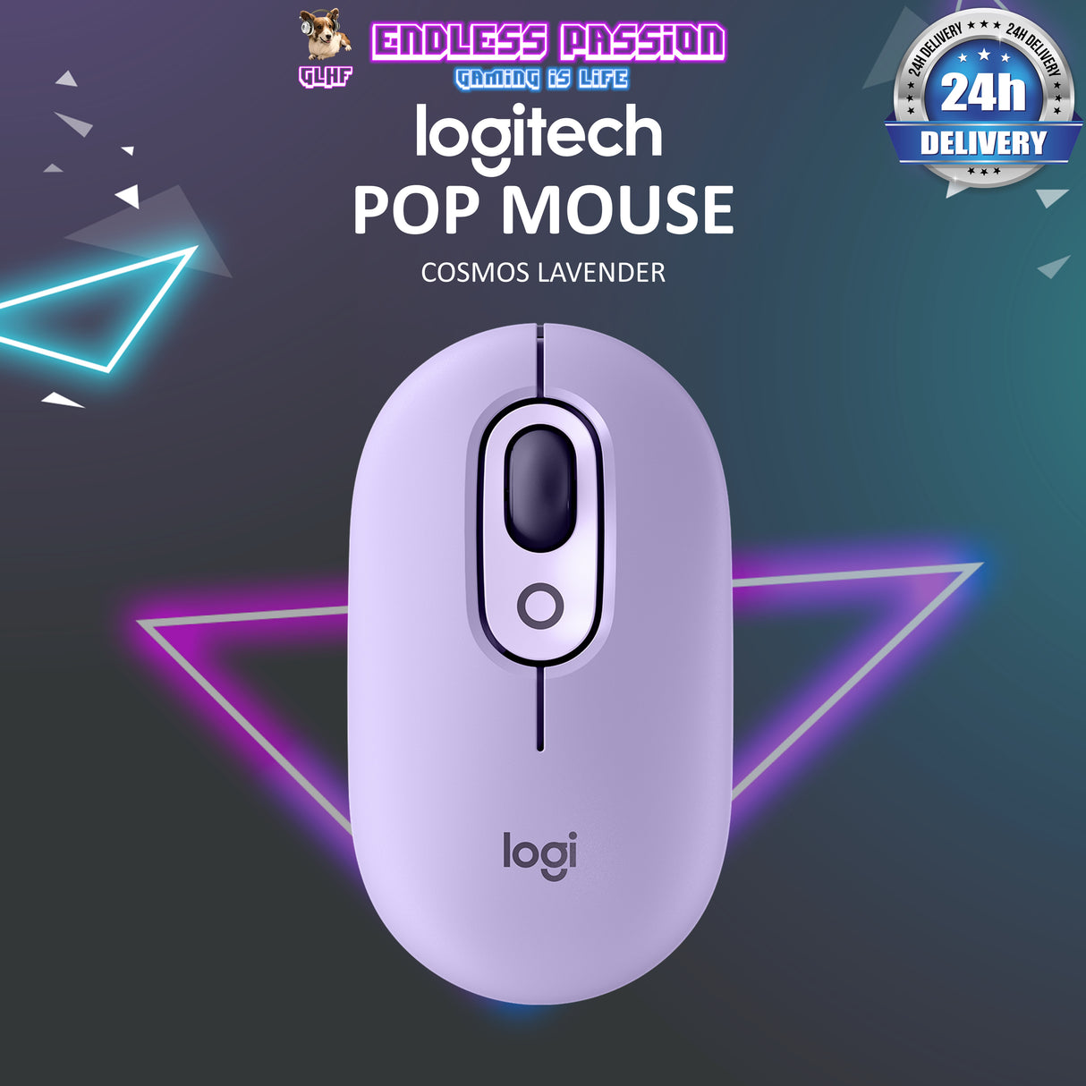 Logitech POP Mouse Wireless Mouse with Customizable Emojis