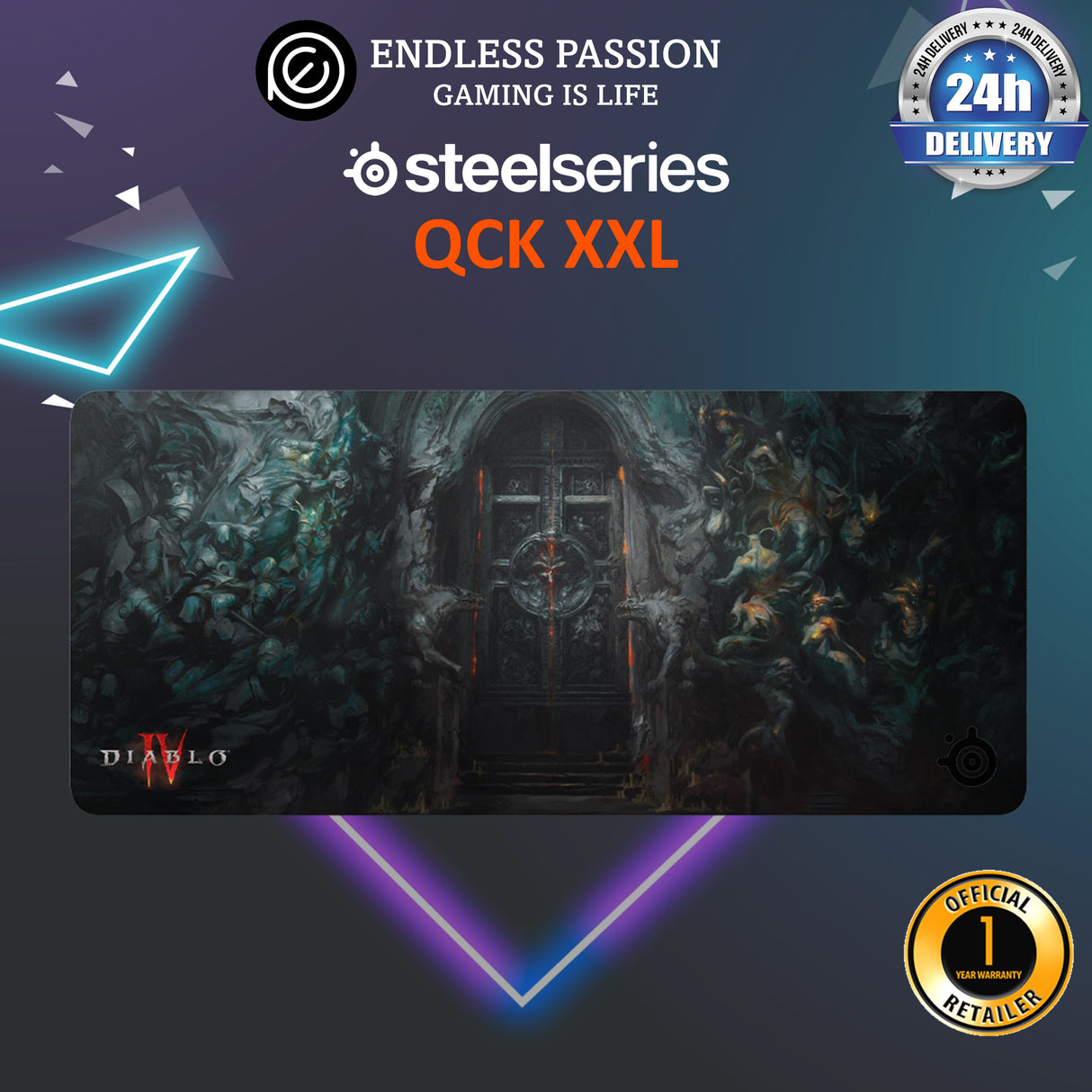 SteelSeries QCK Heavy XXL: Diablo® IV Edition