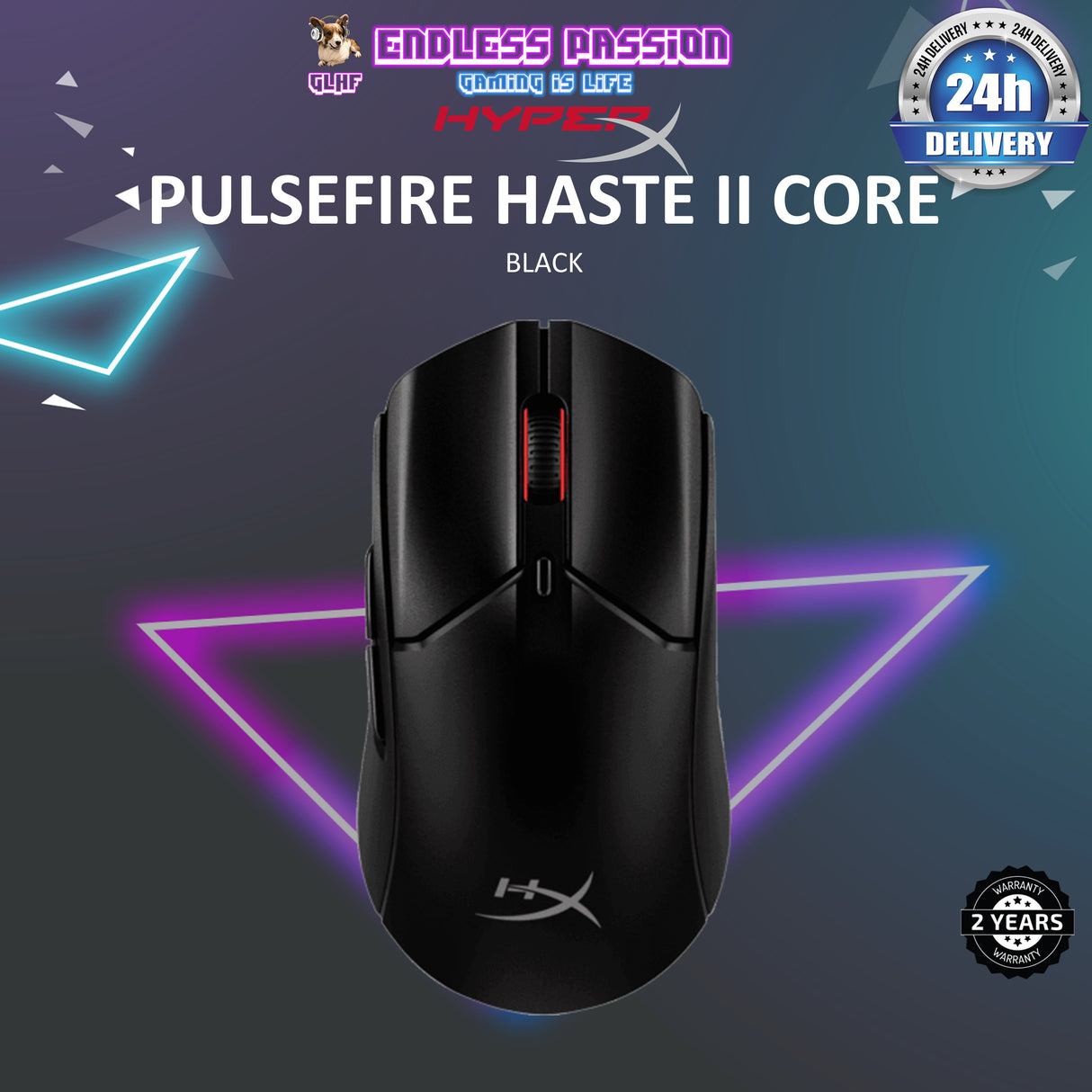 HyperX Pulsefire 93 2 Core Wireless Gaming Mouse
