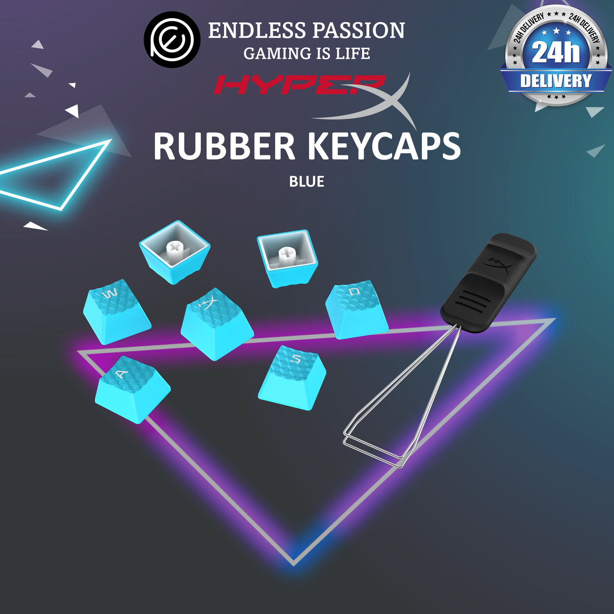 HyperX Rubber Keycaps