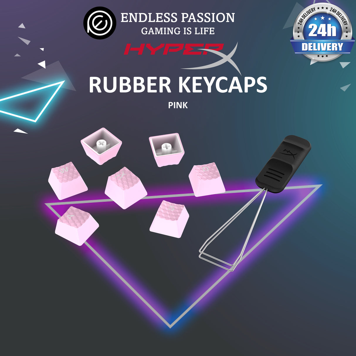 HyperX Rubber Keycaps