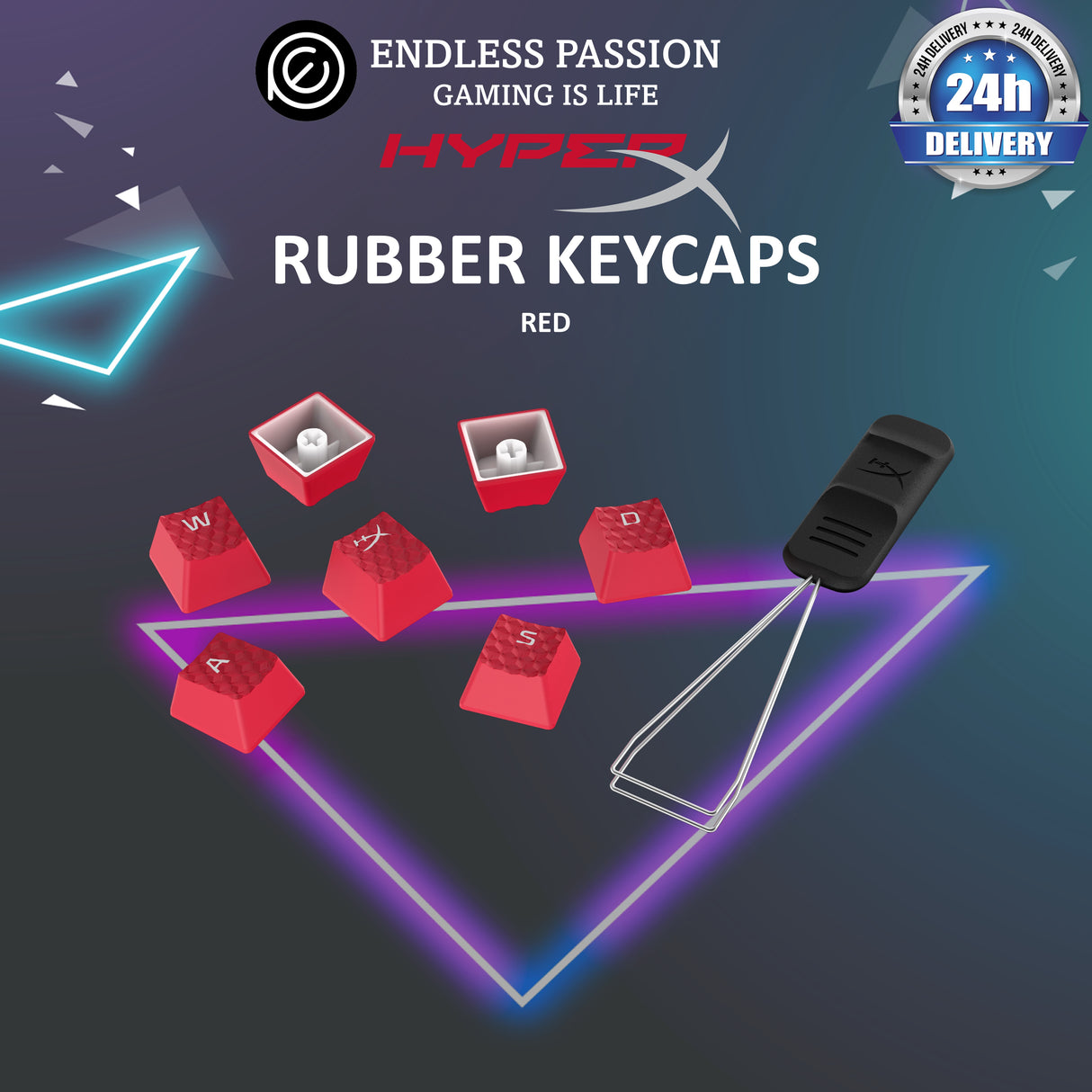 HyperX Rubber Keycaps