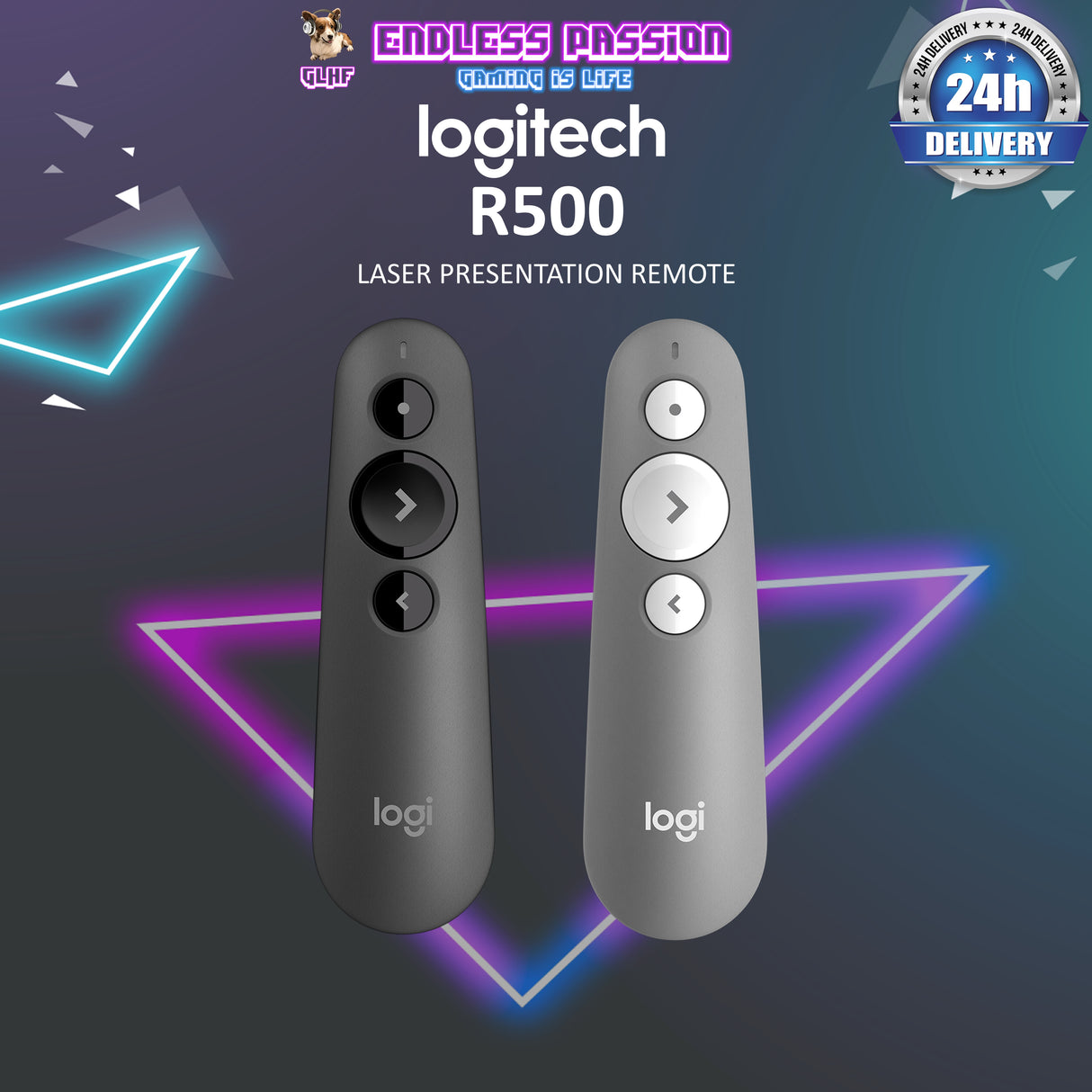 Logitech R500s Wireless Laser Presentation