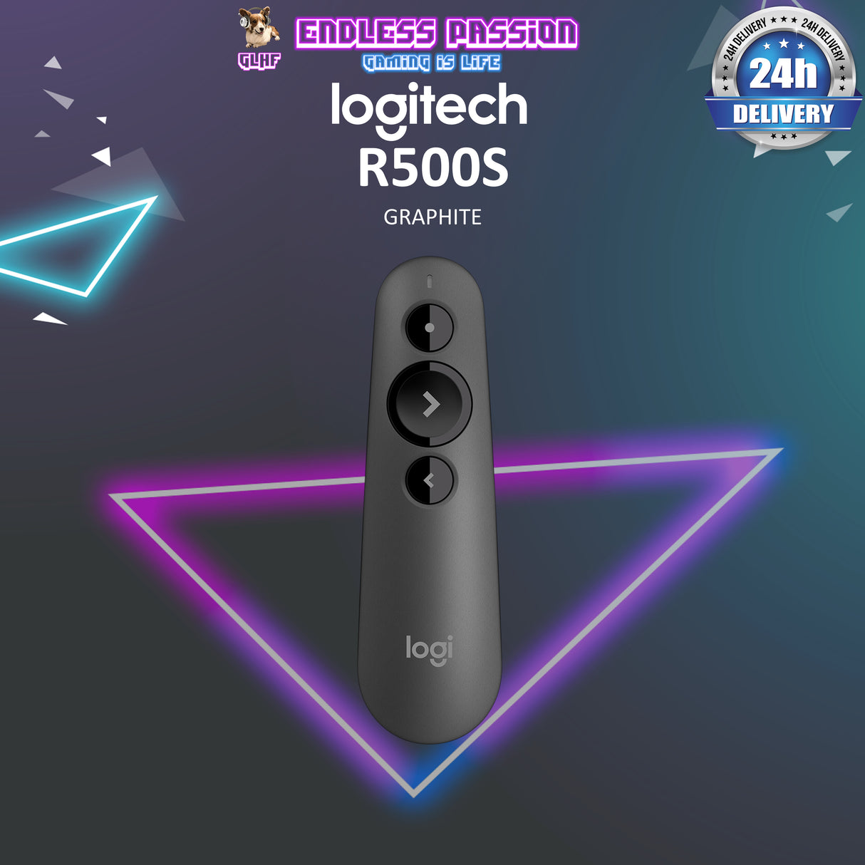 Logitech R500s Wireless Laser Presentation