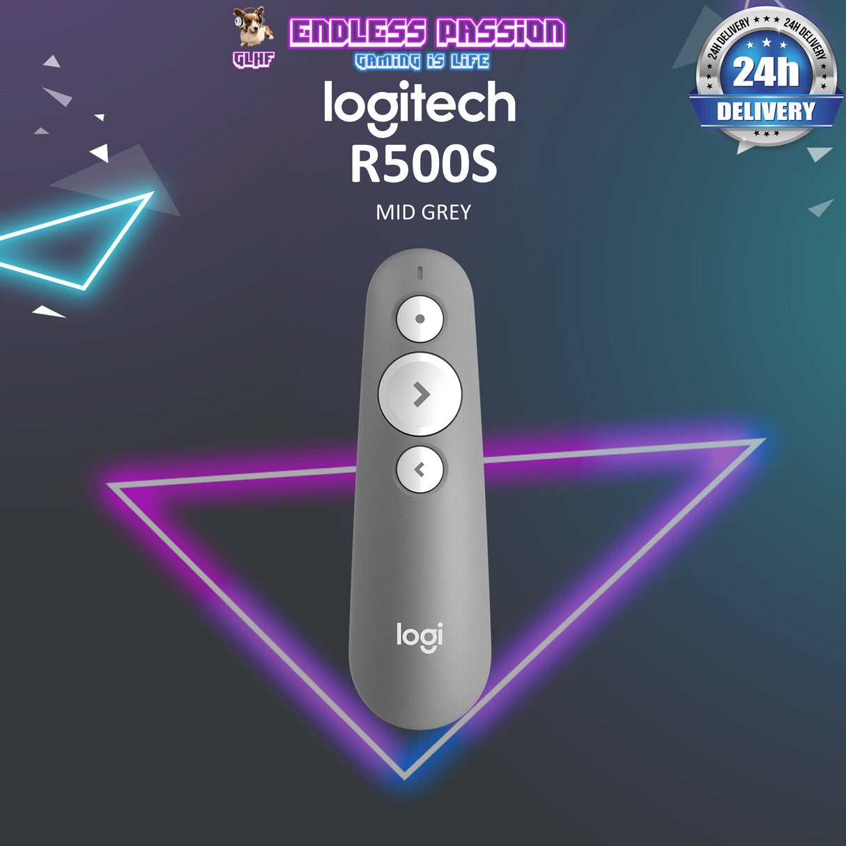 Logitech R500s Wireless Laser Presentation
