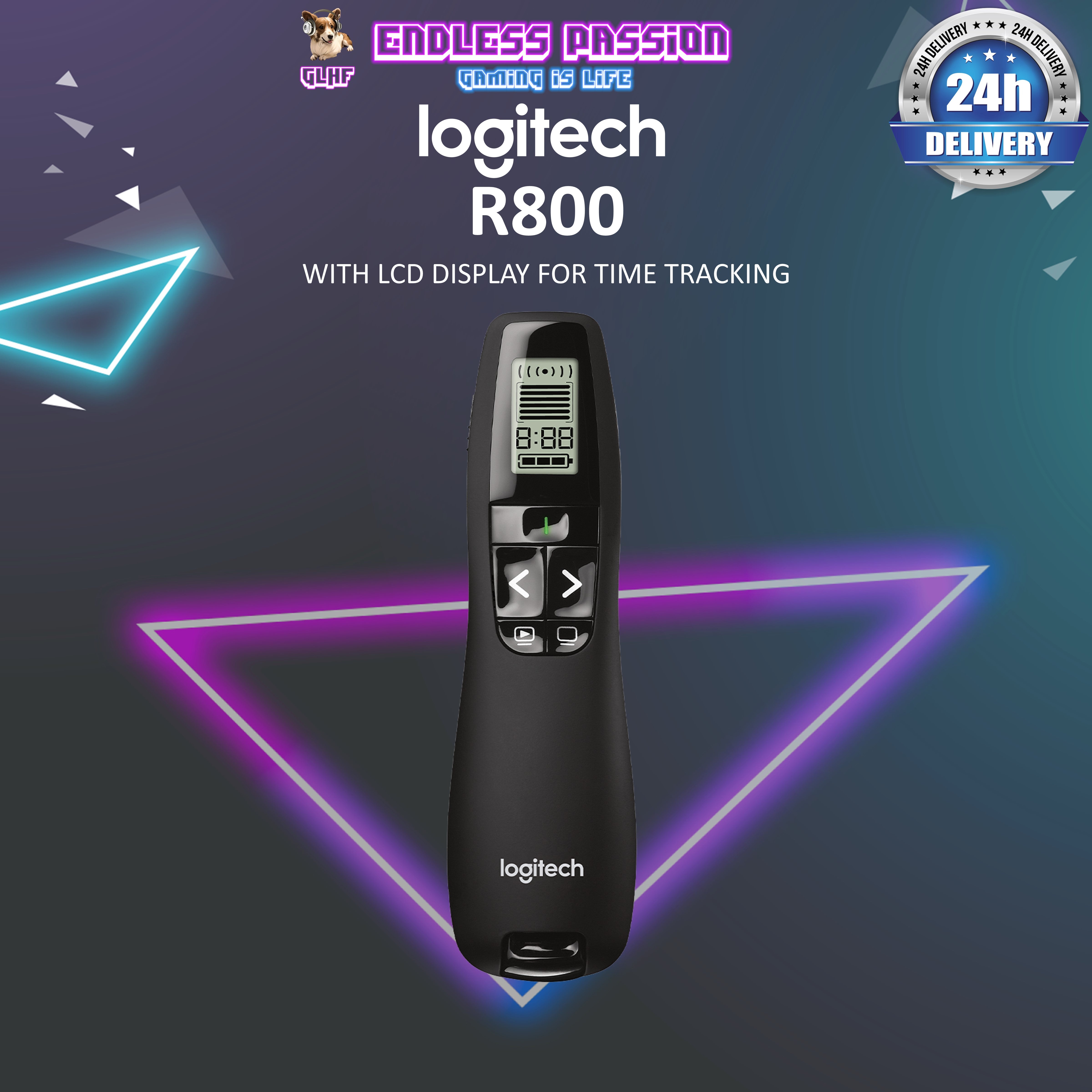 Professional　Presenter　 R800 Amazon.com: Logitech Professional Presenter R800 with Green