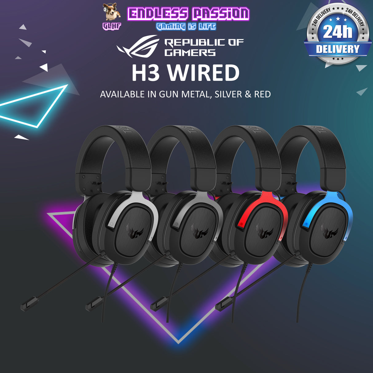 Asus TUF Gaming H3 Wired Gaming Headset