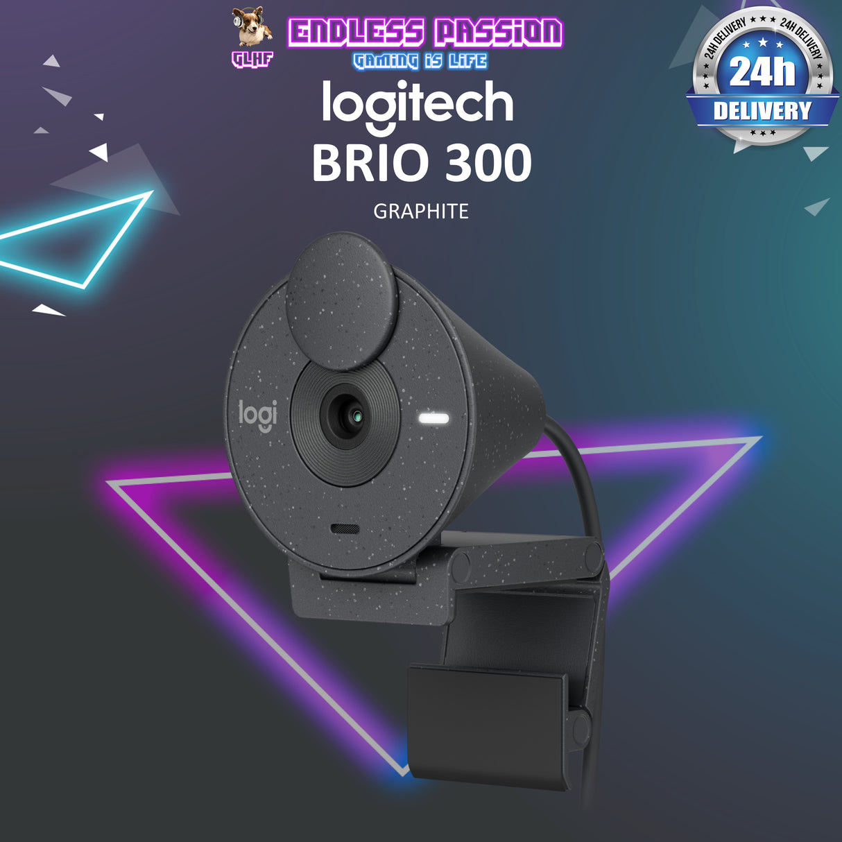 Logitech Brio 300 Full HD Webcam