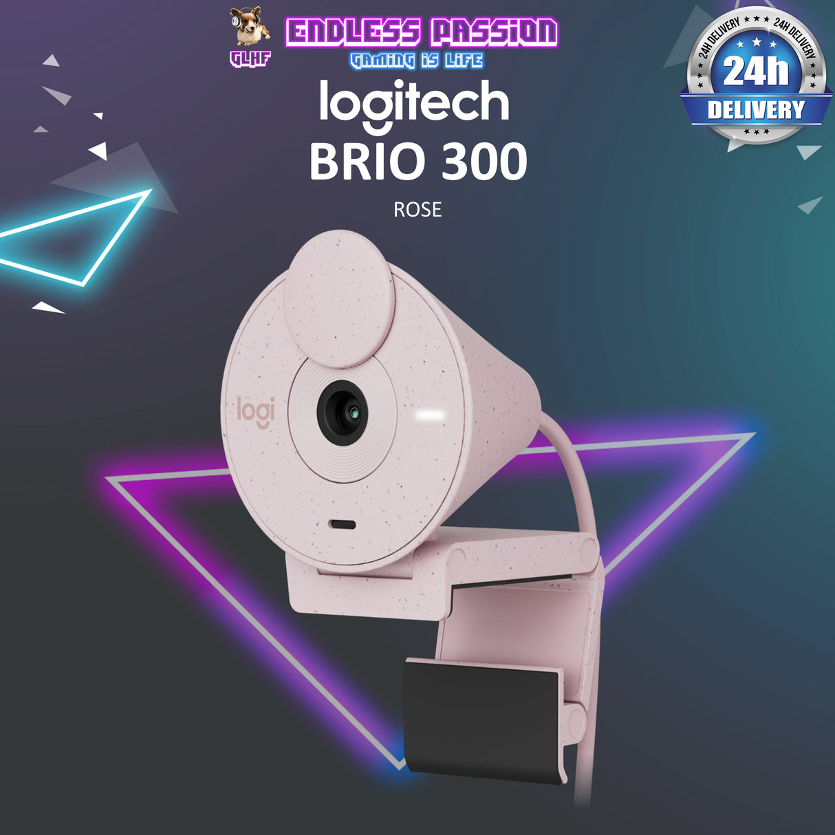 Logitech Brio 300 Full HD Webcam