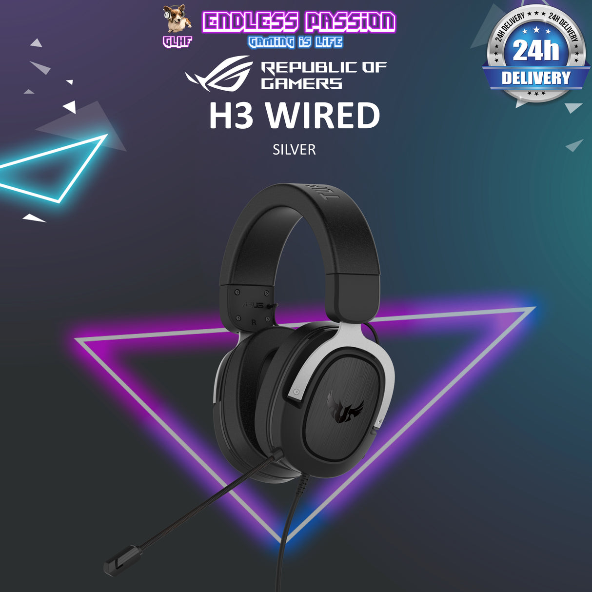 Asus TUF Gaming H3 Wired Gaming Headset