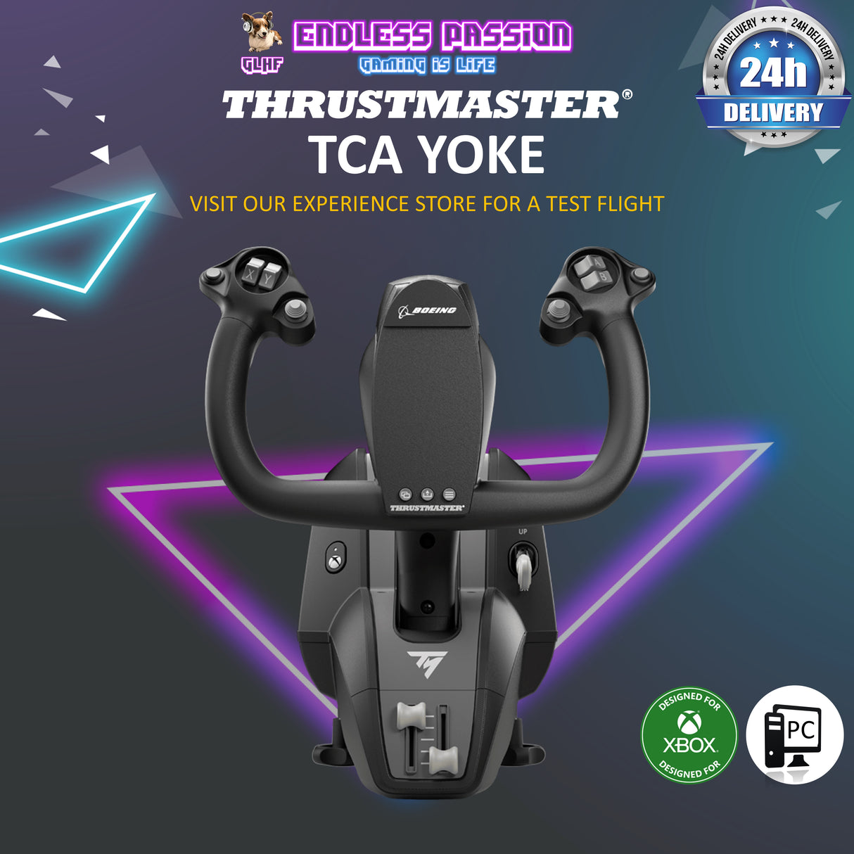 Thrustmaster TCA Yoke Boeing Edition