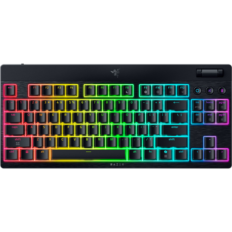 Razer BlackWidow V4 Low-Profile HyperSpeed – TKL Size Wireless Mechanical Gaming Keyboard