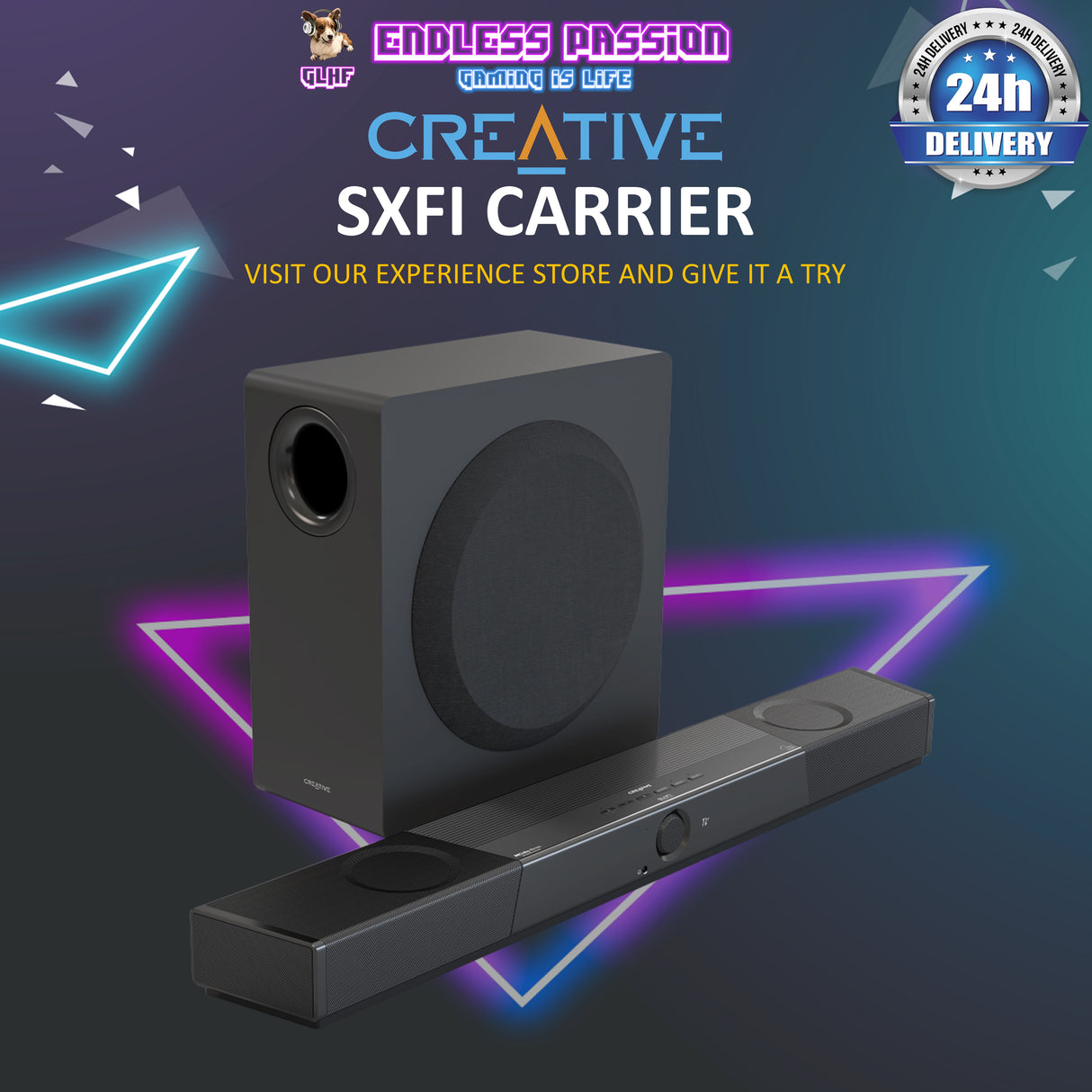 Creative SXFI® CARRIER Dolby Atmos® Speaker System