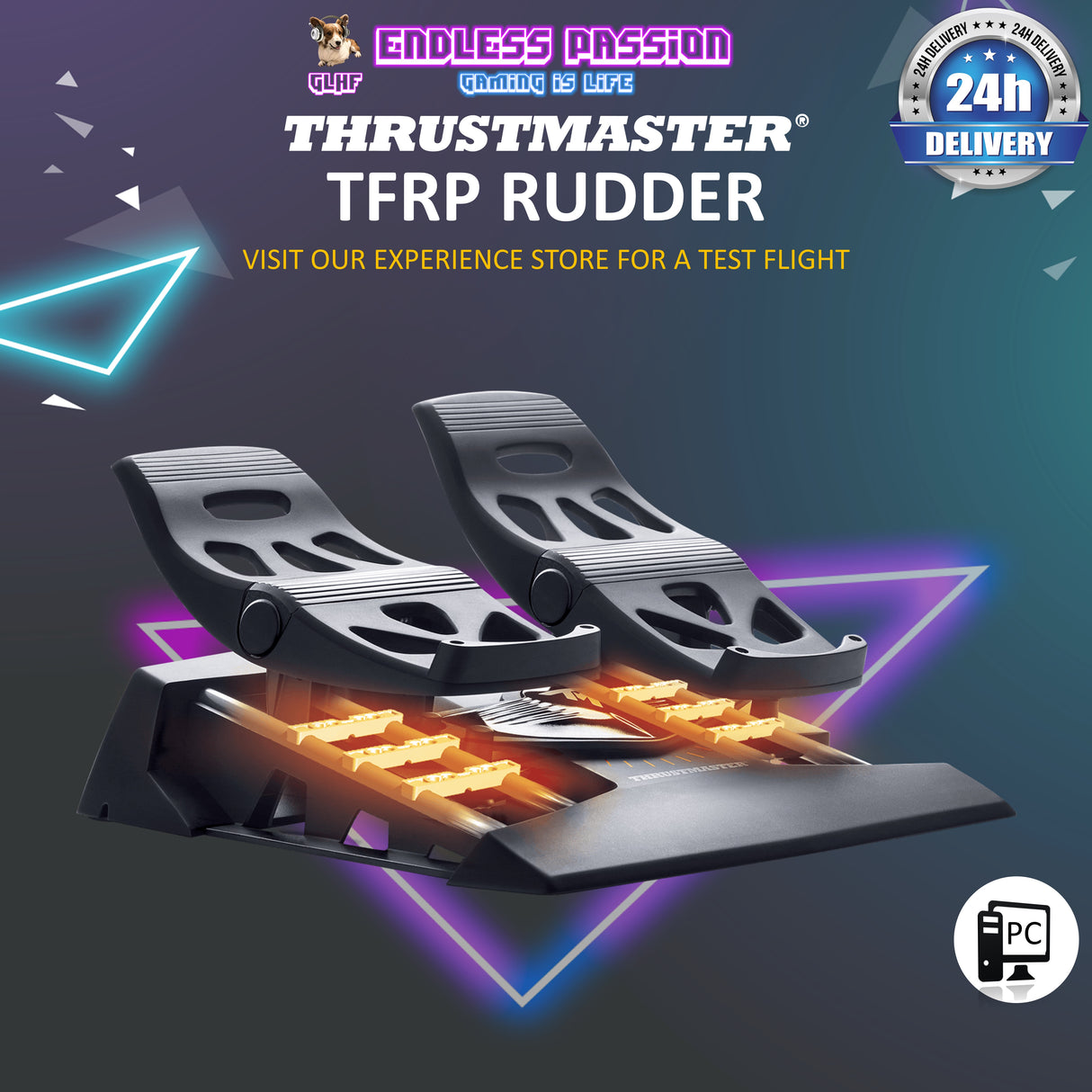 Thrustmaster T.Flight Rudder Pedals