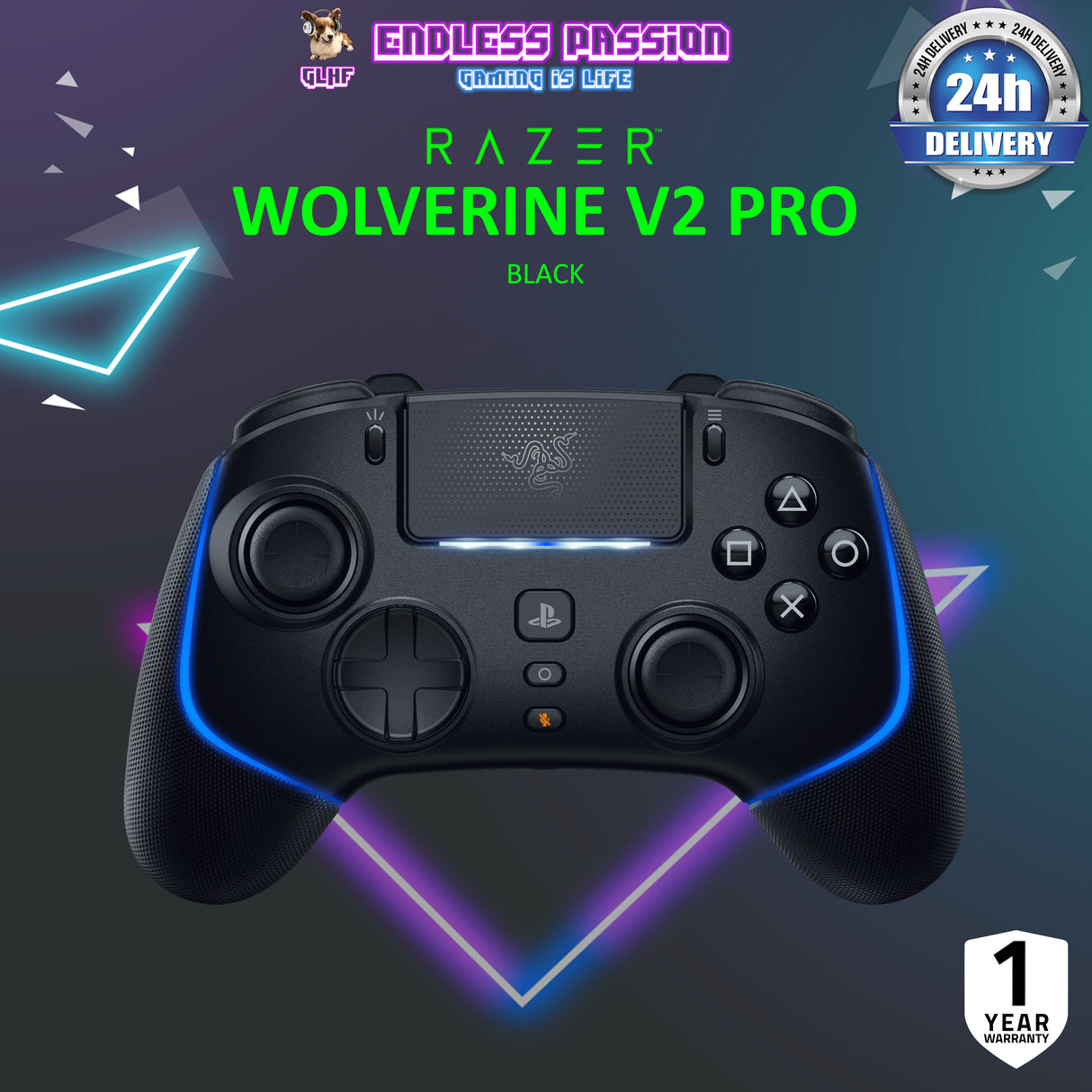 Razer Wolverine V2 Pro - Wireless Pro Gaming Controller for PS5™ Consoles and PC